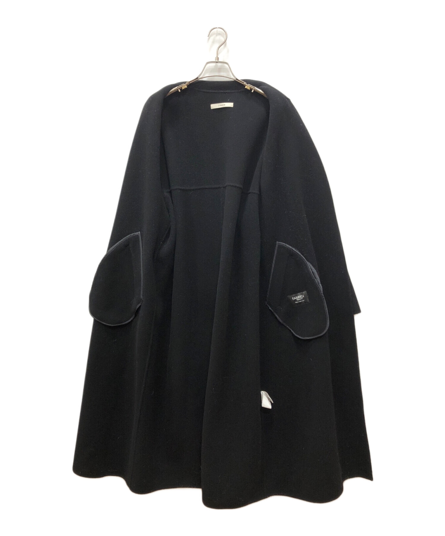 中古・古着通販】LOHEN (ローヘン) タイロッケンコート ブラック