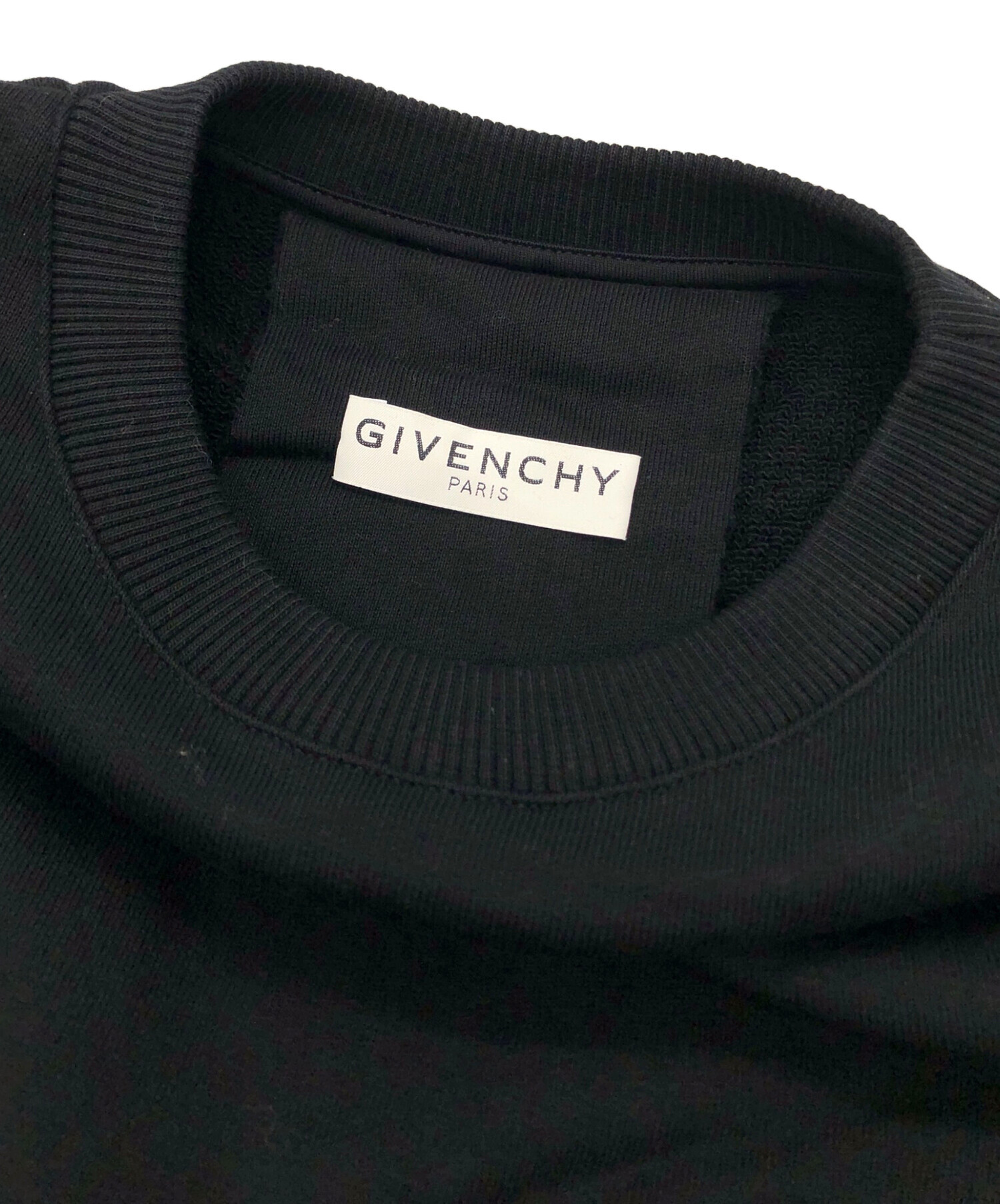 中古・古着通販】GIVENCHY (ジバンシィ) 袖レースロゴスウェット