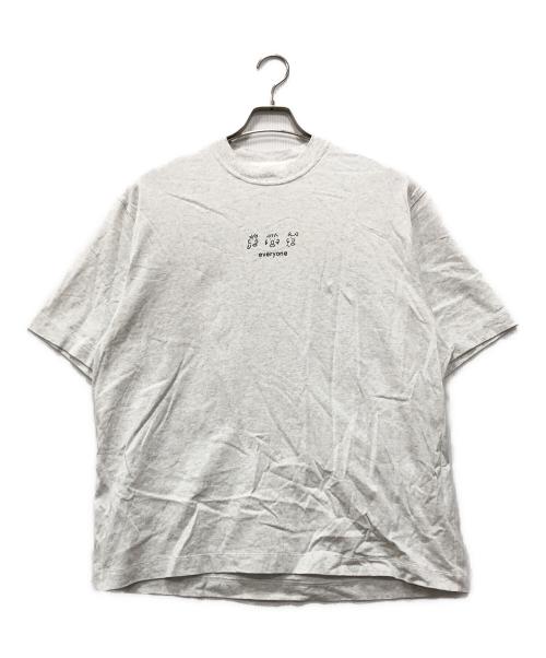 中古・古着通販】everyone (エブリワン) LOGO TEE グレー サイズ:L