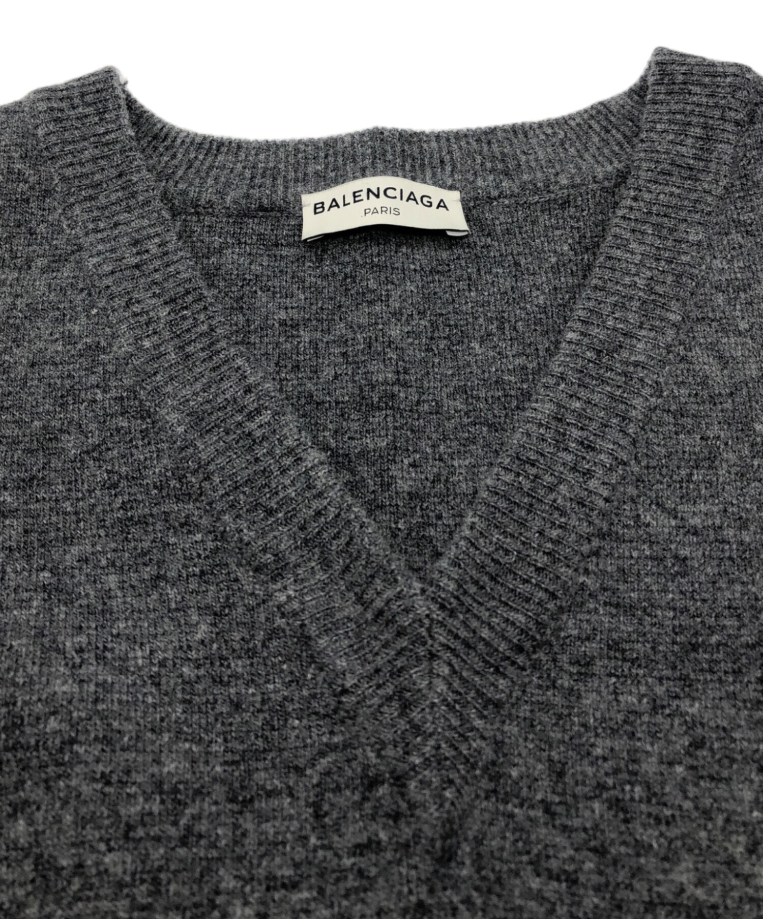 未使用 BALENCIAGA ニットワンピース 中古・古着通販】BALENCIAGA (バレンシアガ) ニットワンピース