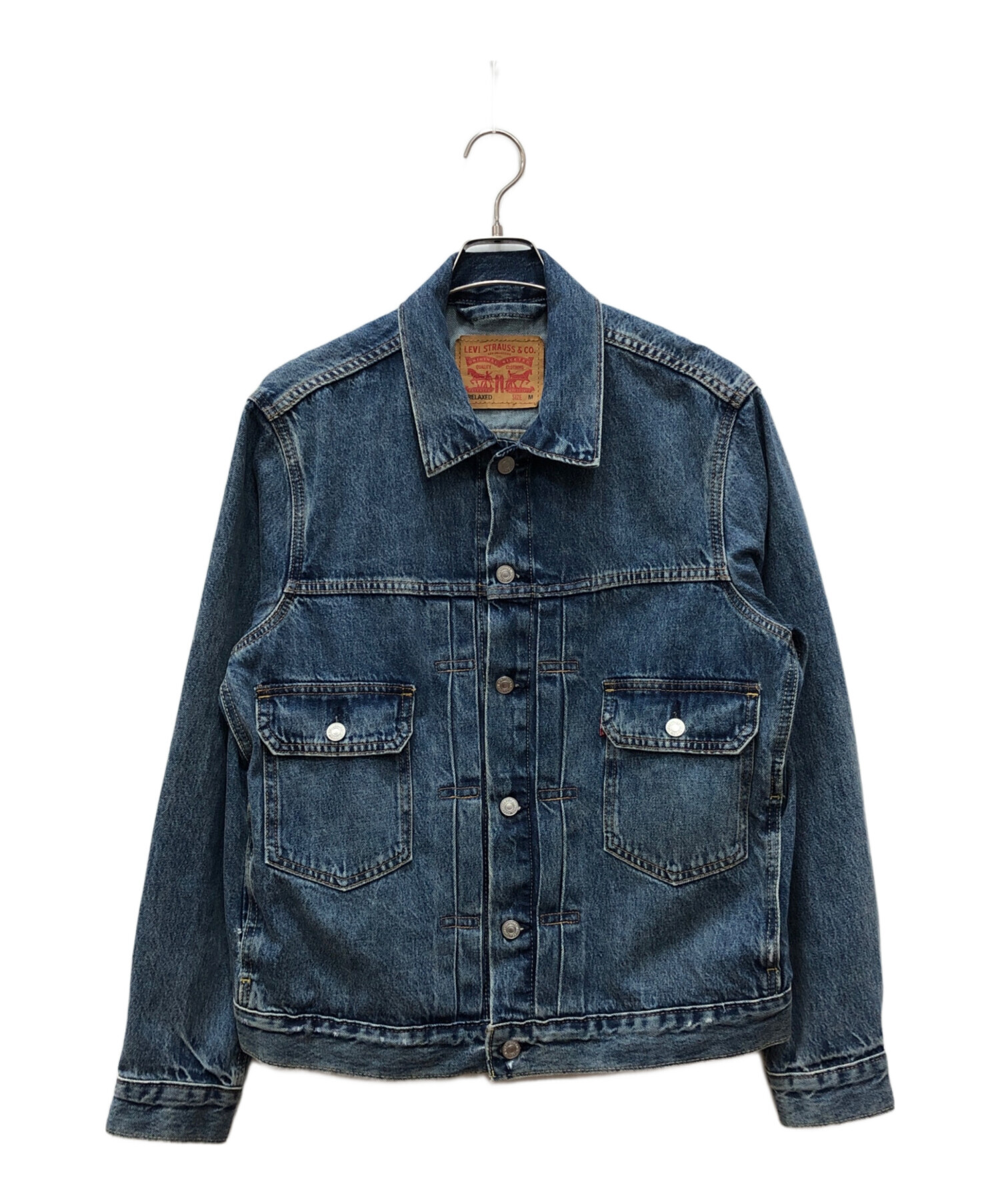 リーバイス RELAXED 2ndタイプ デニムジャケット Mサイズ Levi's