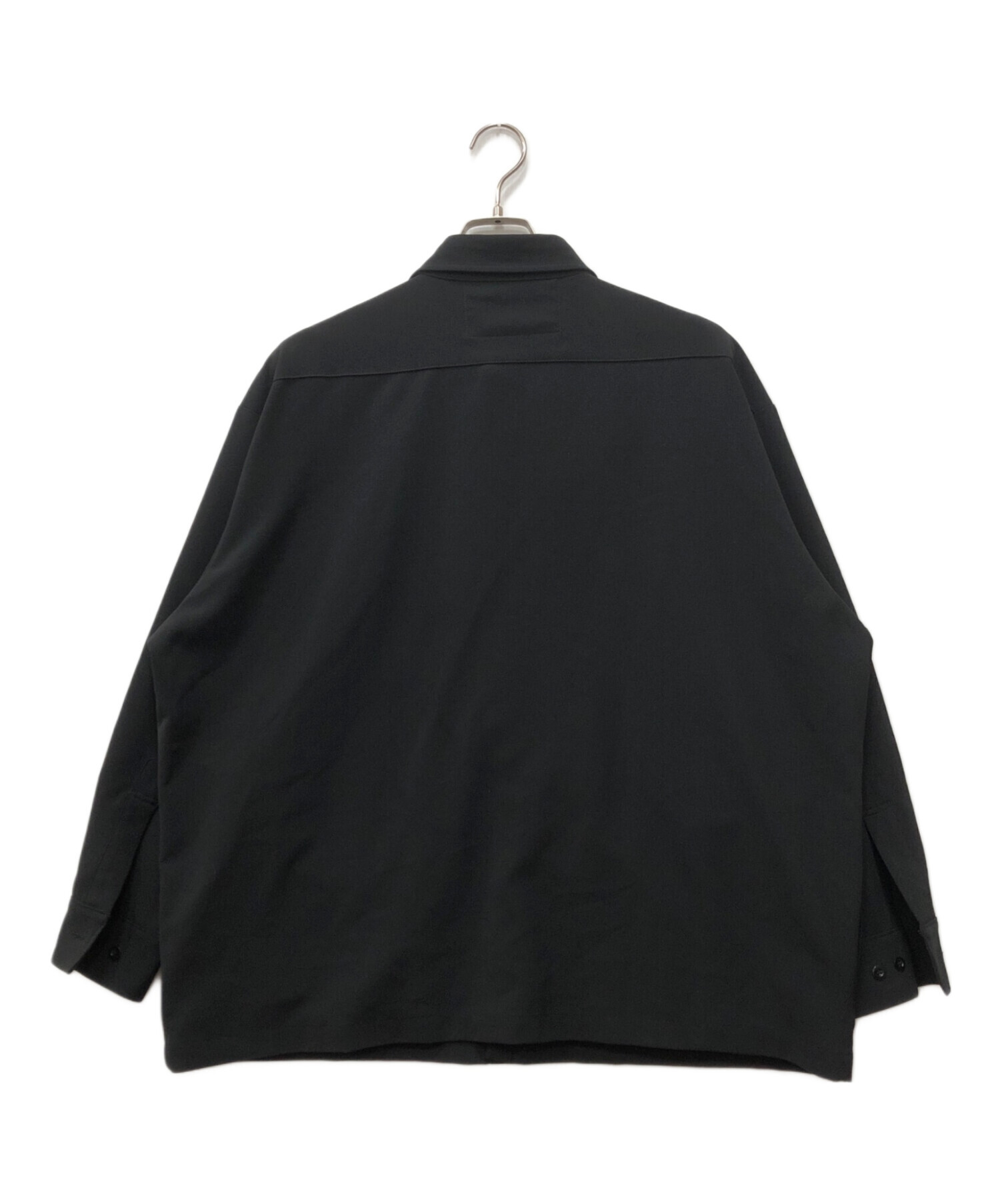 中古・古着通販】N.HOOLYWOOD (エヌ ハリウッド) CPO SHIRT ブラック 