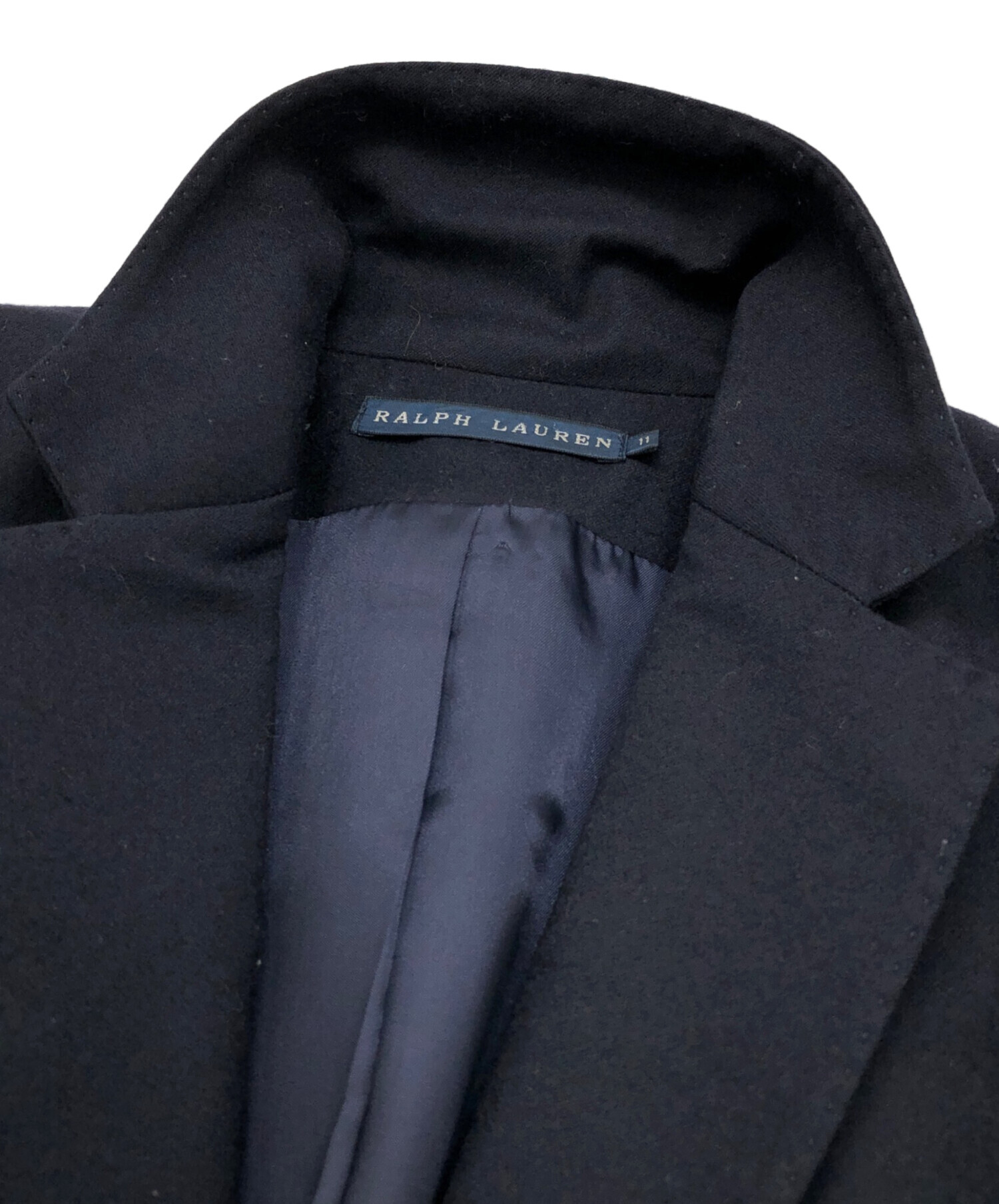 中古・古着通販】RALPH LAUREN (ラルフローレン) 金釦紺ブレザー