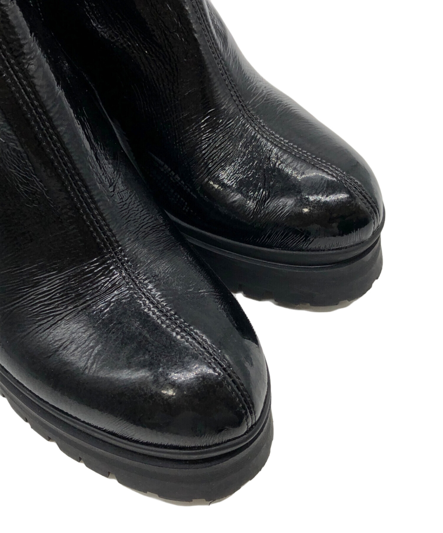 中古・古着通販】MIU MIU (ミュウミュウ) エナメルチャンキー