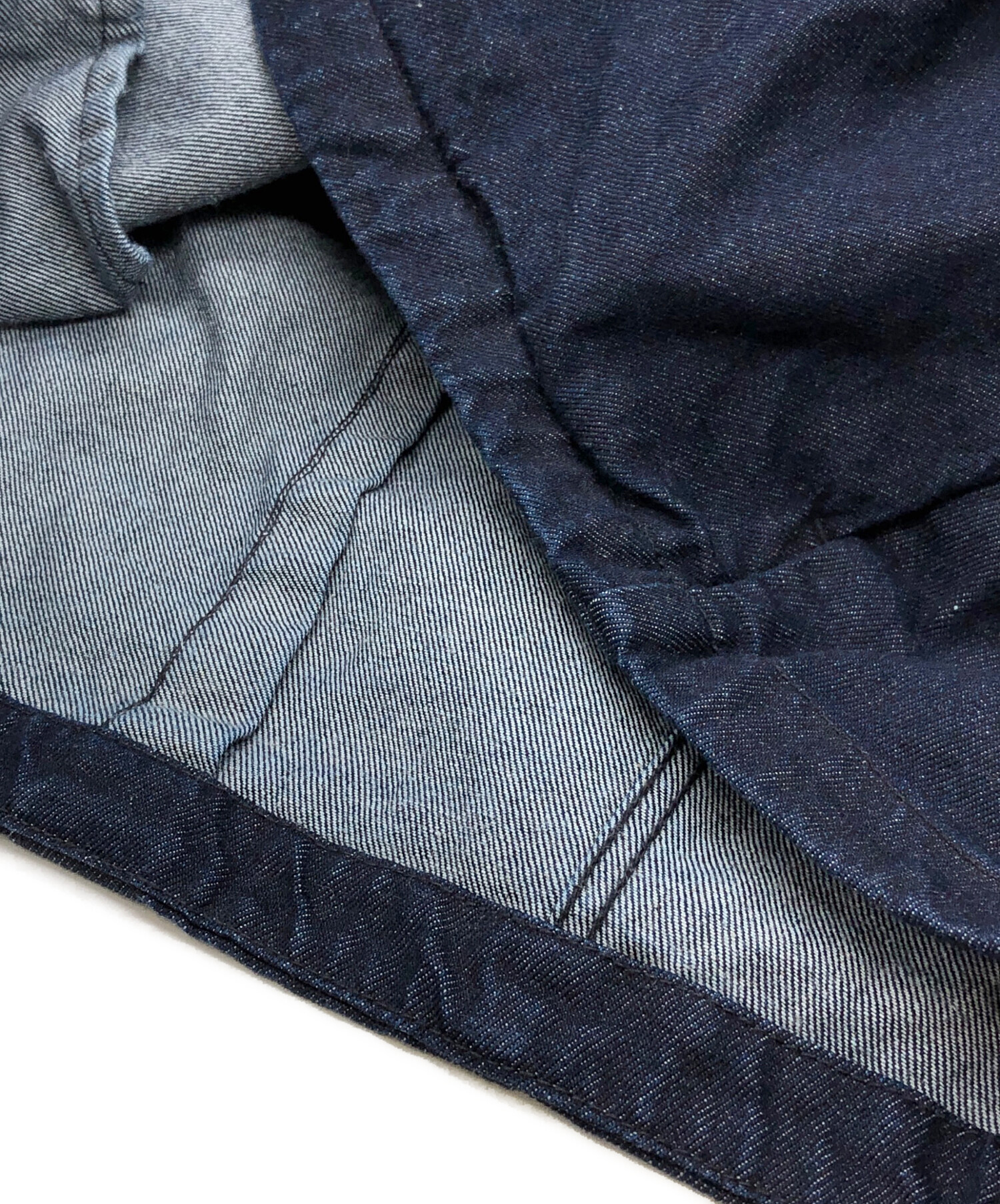 中古・古着通販】MANOF (マノフ) OVER SIZE DENIM JACKET インディゴ