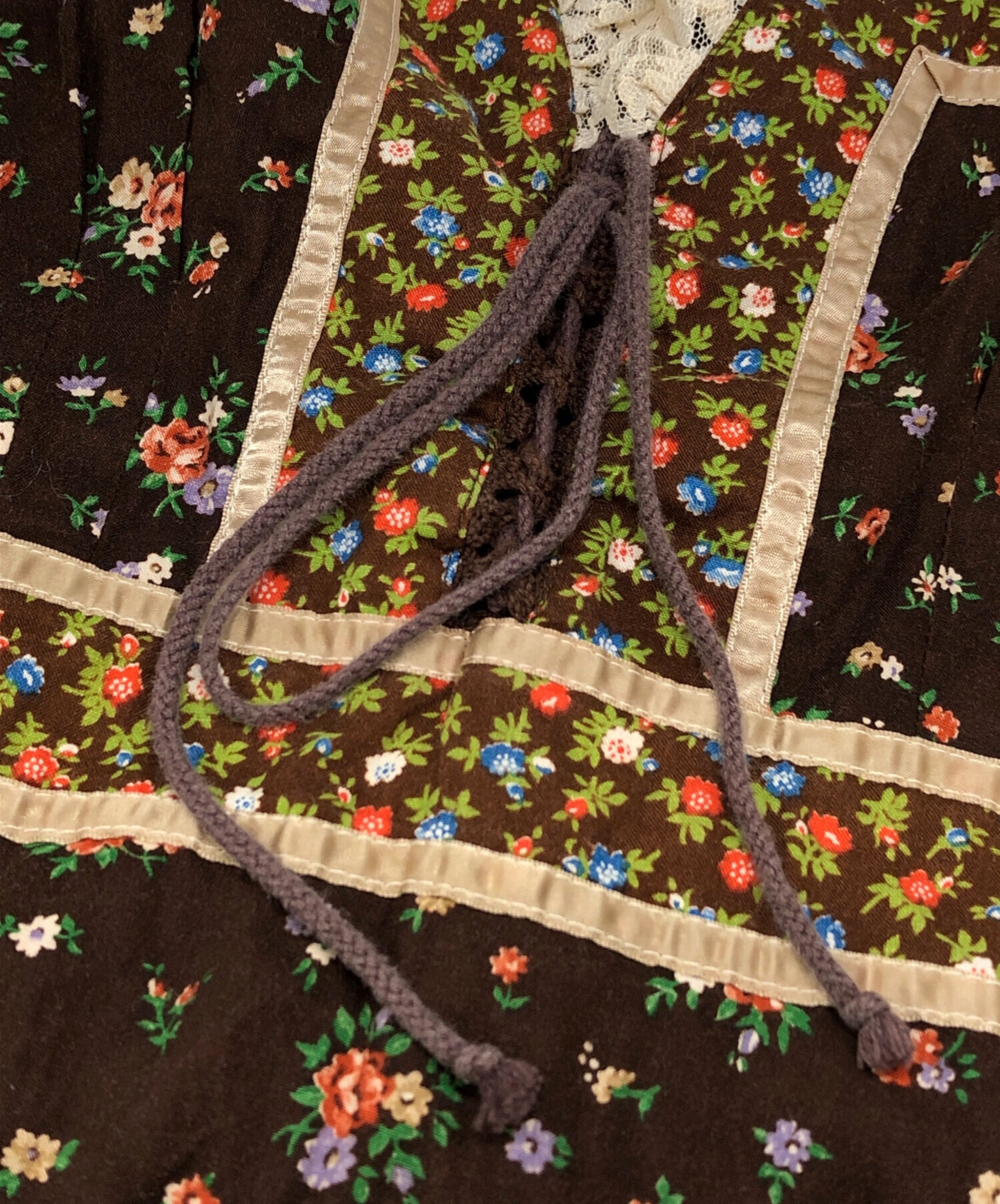 中古・古着通販】gunne sax (ガ二―サックス) レトロフラワー