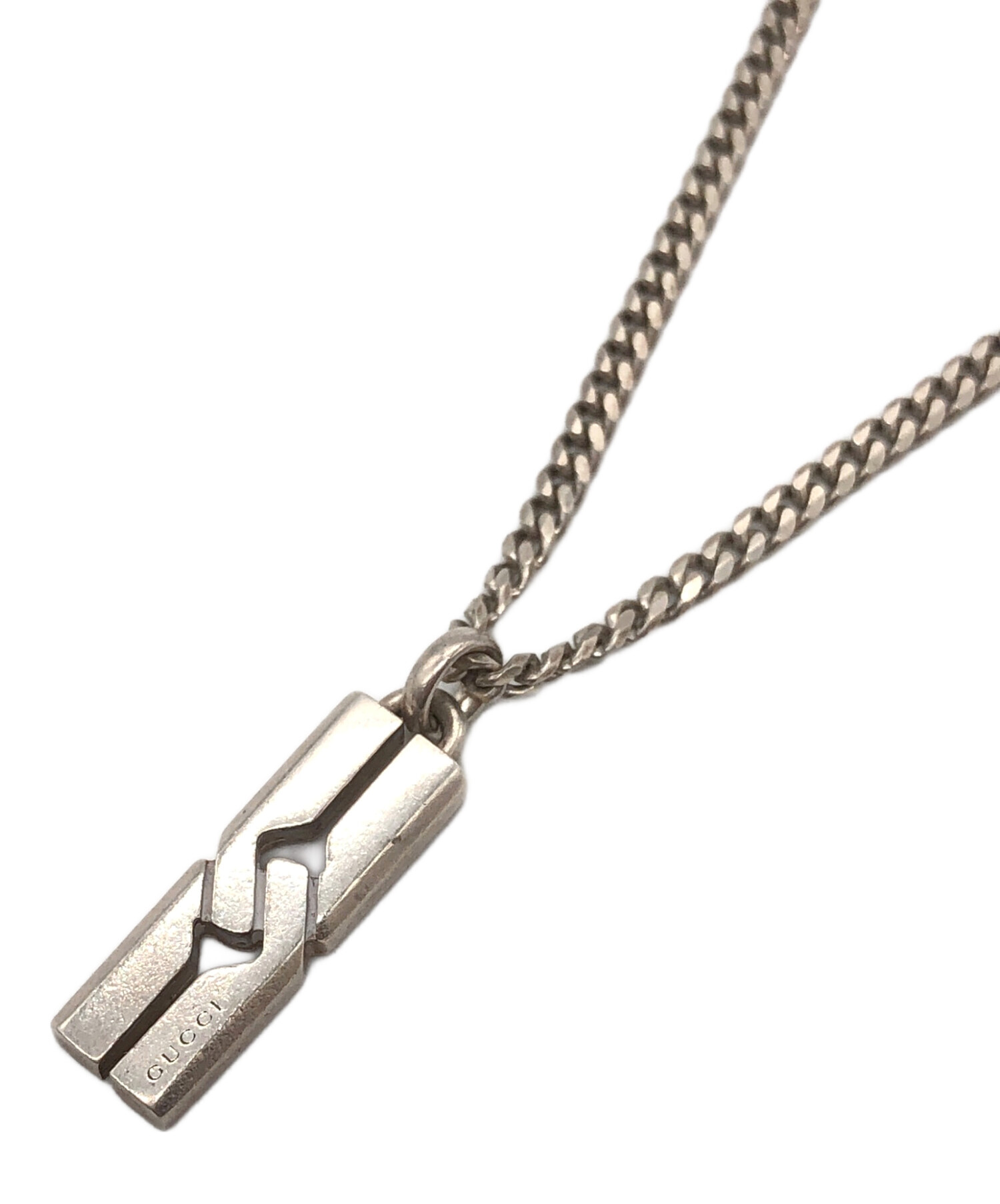 中古・古着通販】GUCCI (グッチ) ノットインフィニティーネックレス 