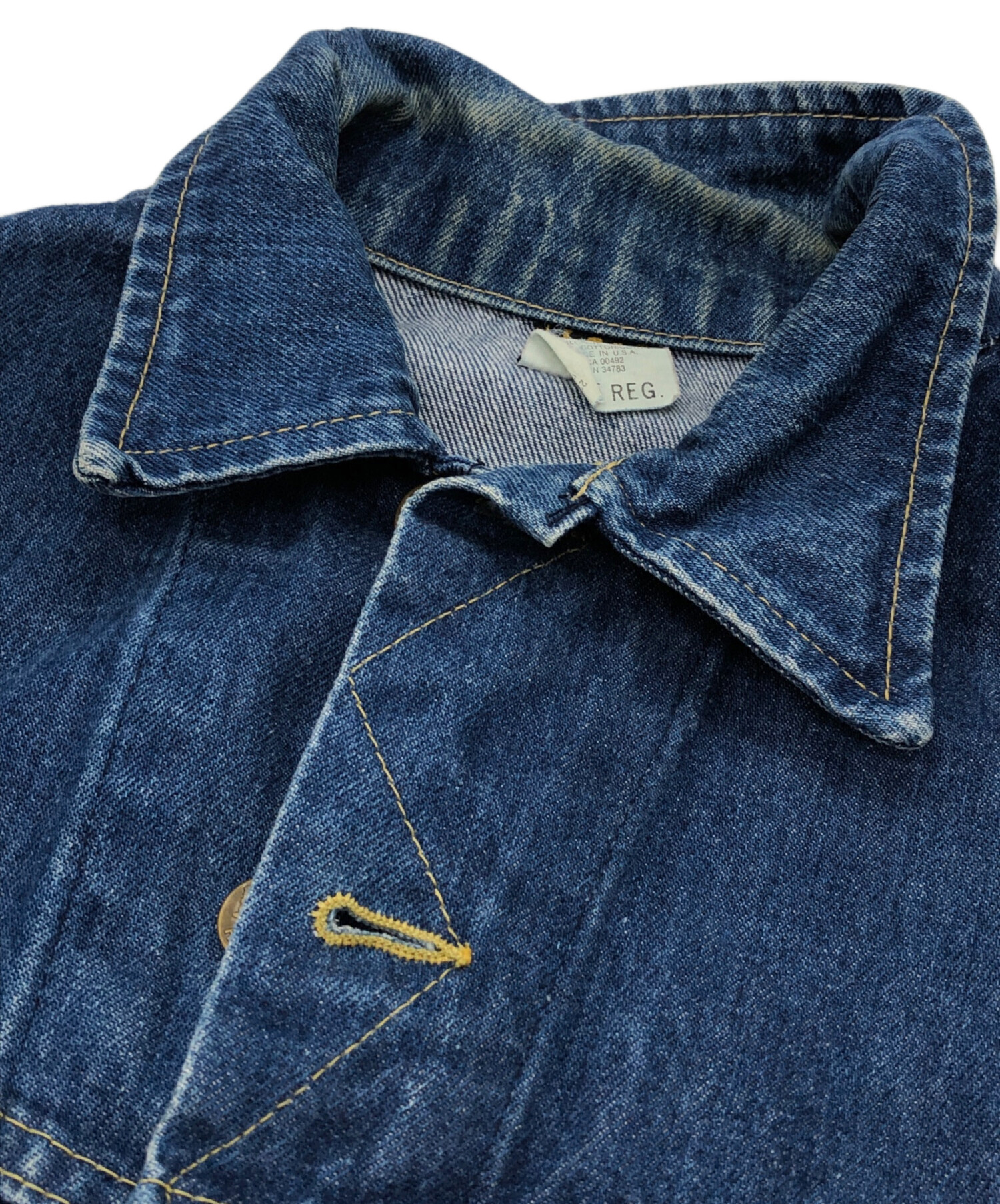 中古・古着通販】LEE (リー) デニムジャケット インディゴ サイズ:40 