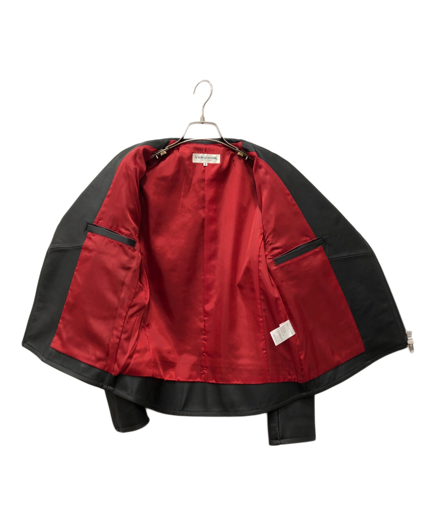 中古・古着通販】VANQUISH (ヴァンキッシュ) ダブルライダース