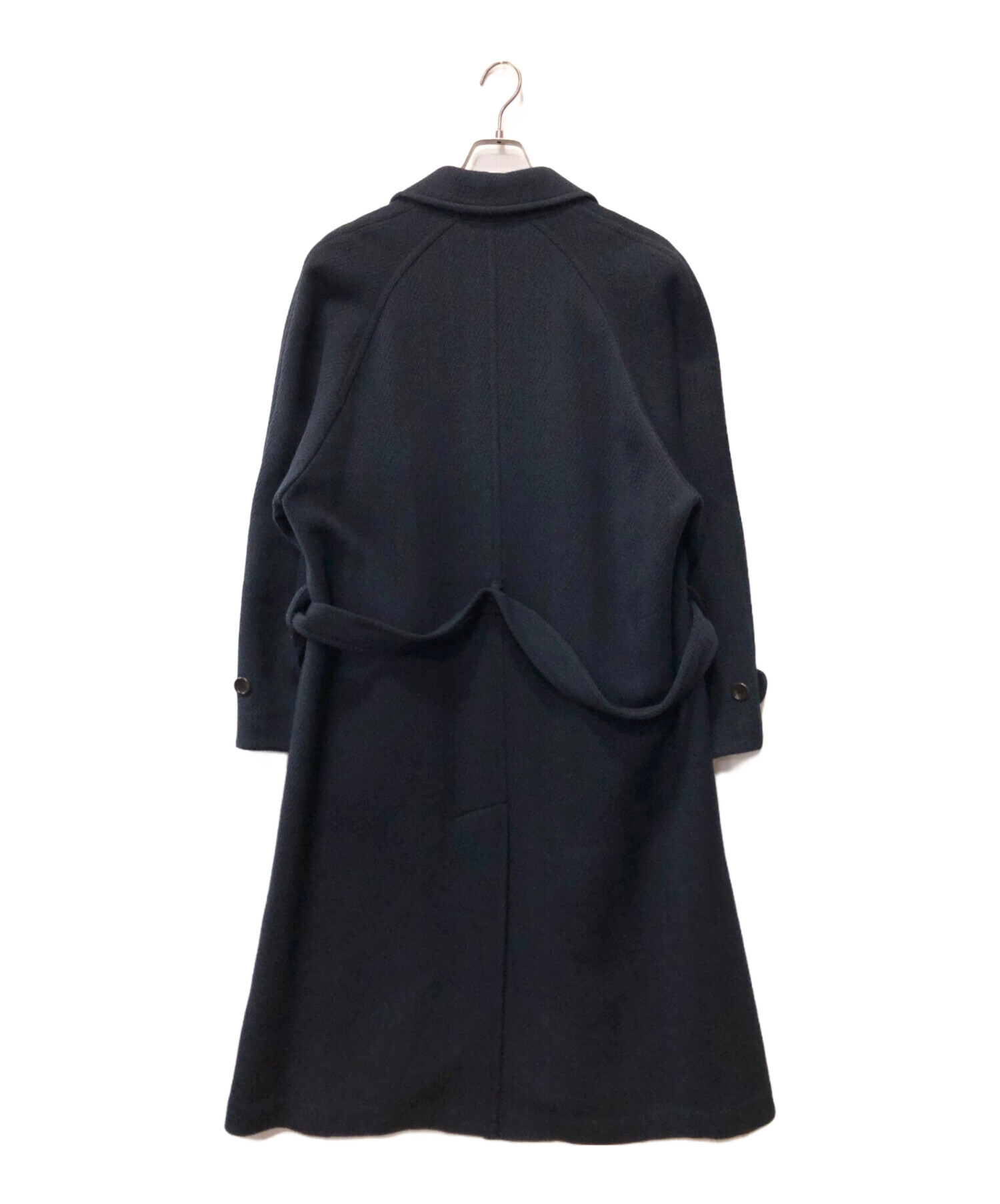 KENZO ダブルコート 中古・古着通販】KENZO (ケンゾー) ダブルコート ネイビー サイズ:2