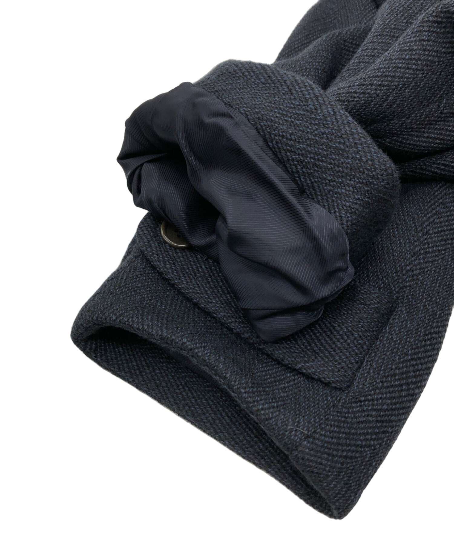 中古・古着通販】KENZO (ケンゾー) ダブルコート ネイビー サイズ:2