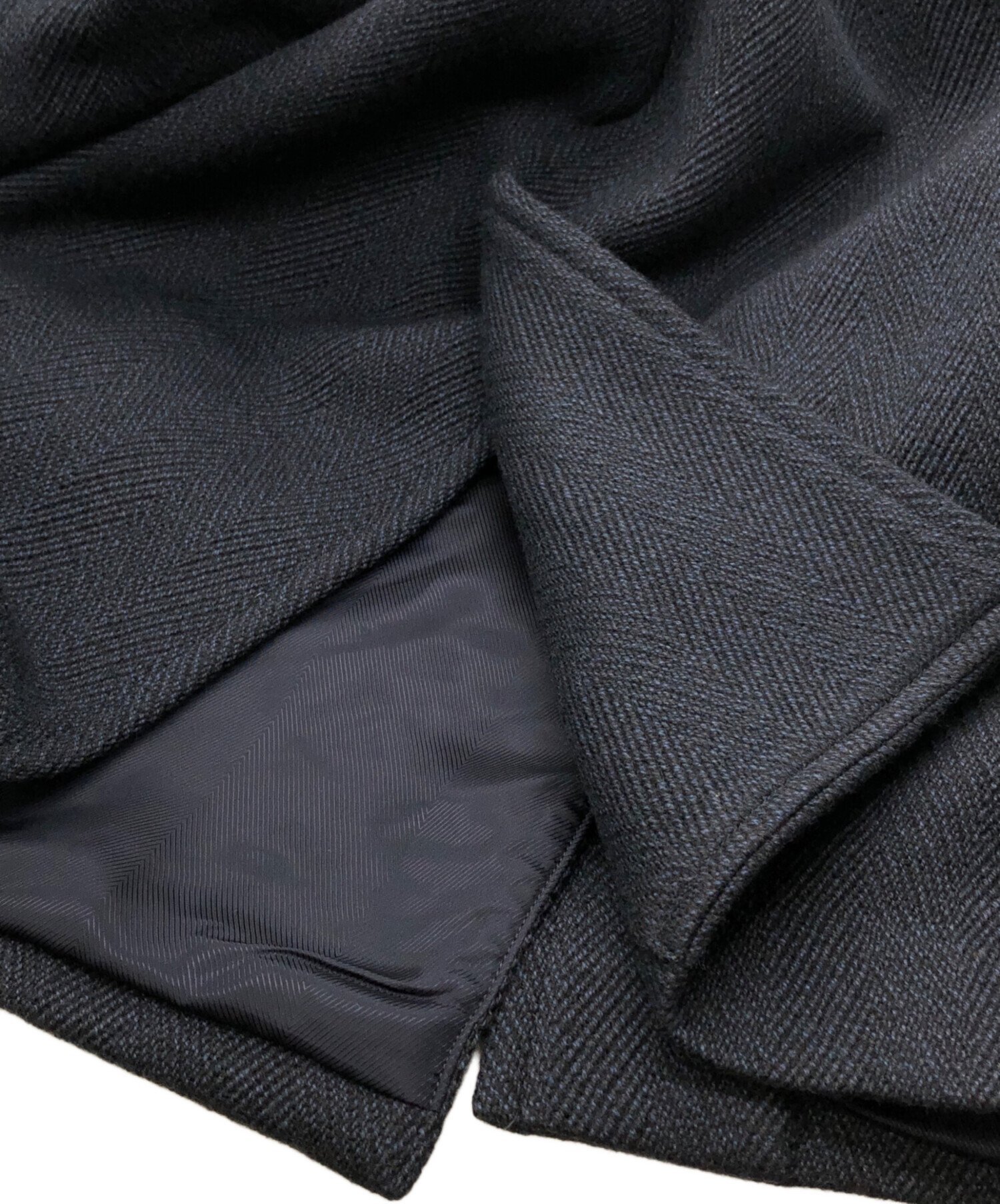 中古・古着通販】KENZO (ケンゾー) ダブルコート ネイビー サイズ:2