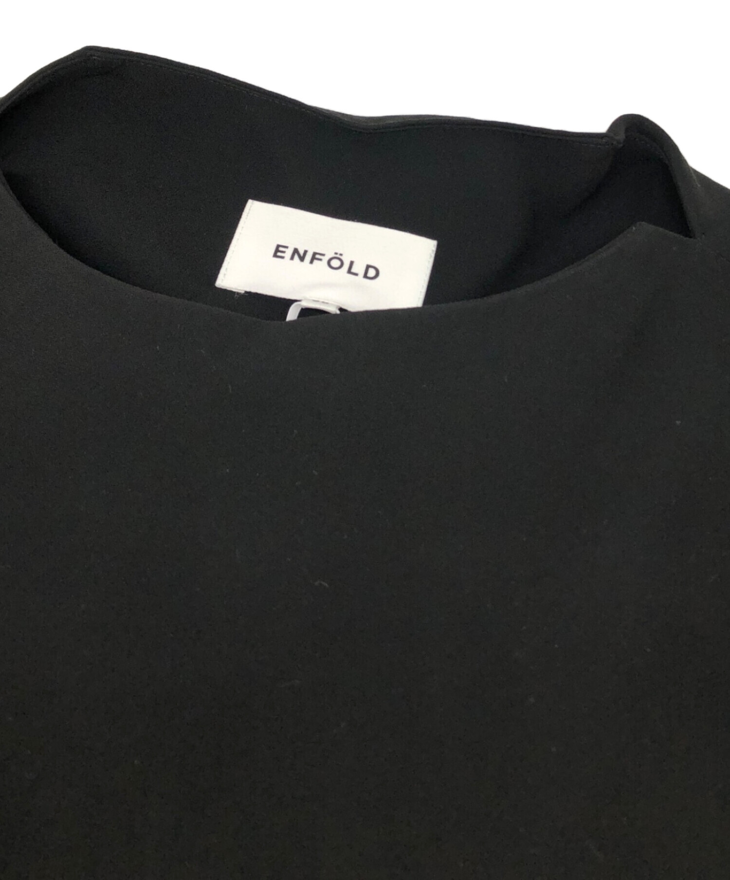 中古・古着通販】ENFOLD (エンフォルド) ジョーゼットフレンチスタンド 