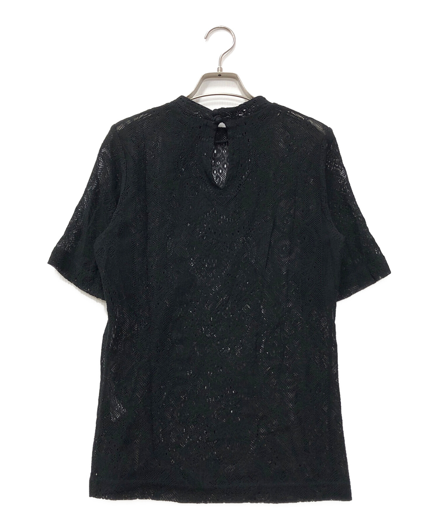 Mame Kurogouchi / マメクロゴウチ | Curtain Lace Jacquard Jersey Top カーテンレース Tシャツ | 2 | ホワイト | レディース 中古・古着通販】mame kurogouchi (マメクロゴウチ) Curtain Lace