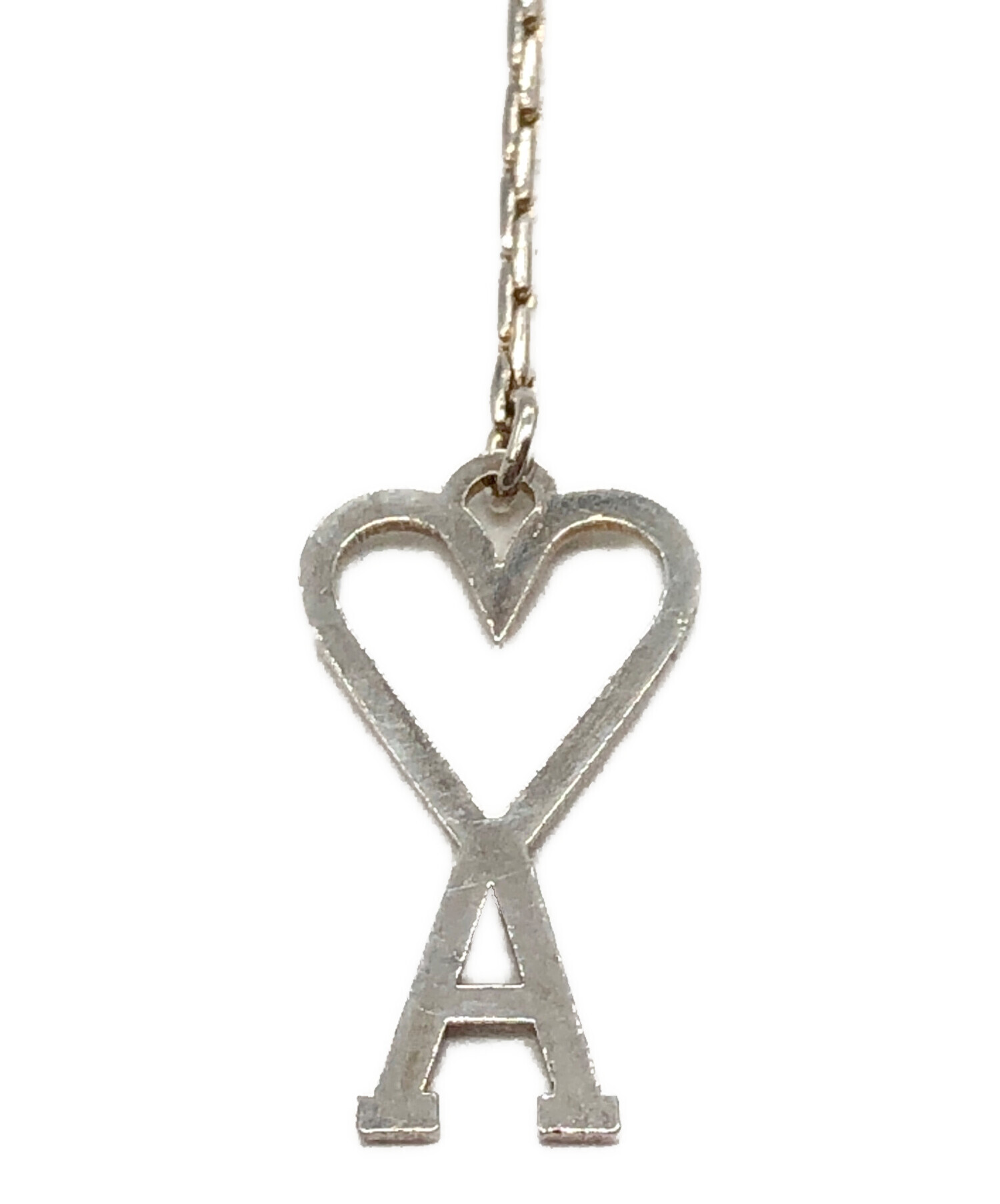 スターリングシルバープレーテッド ブラス ネックレス 中古・古着通販】AMI Alexandre Mattiussi (アミアレクサンドルマ