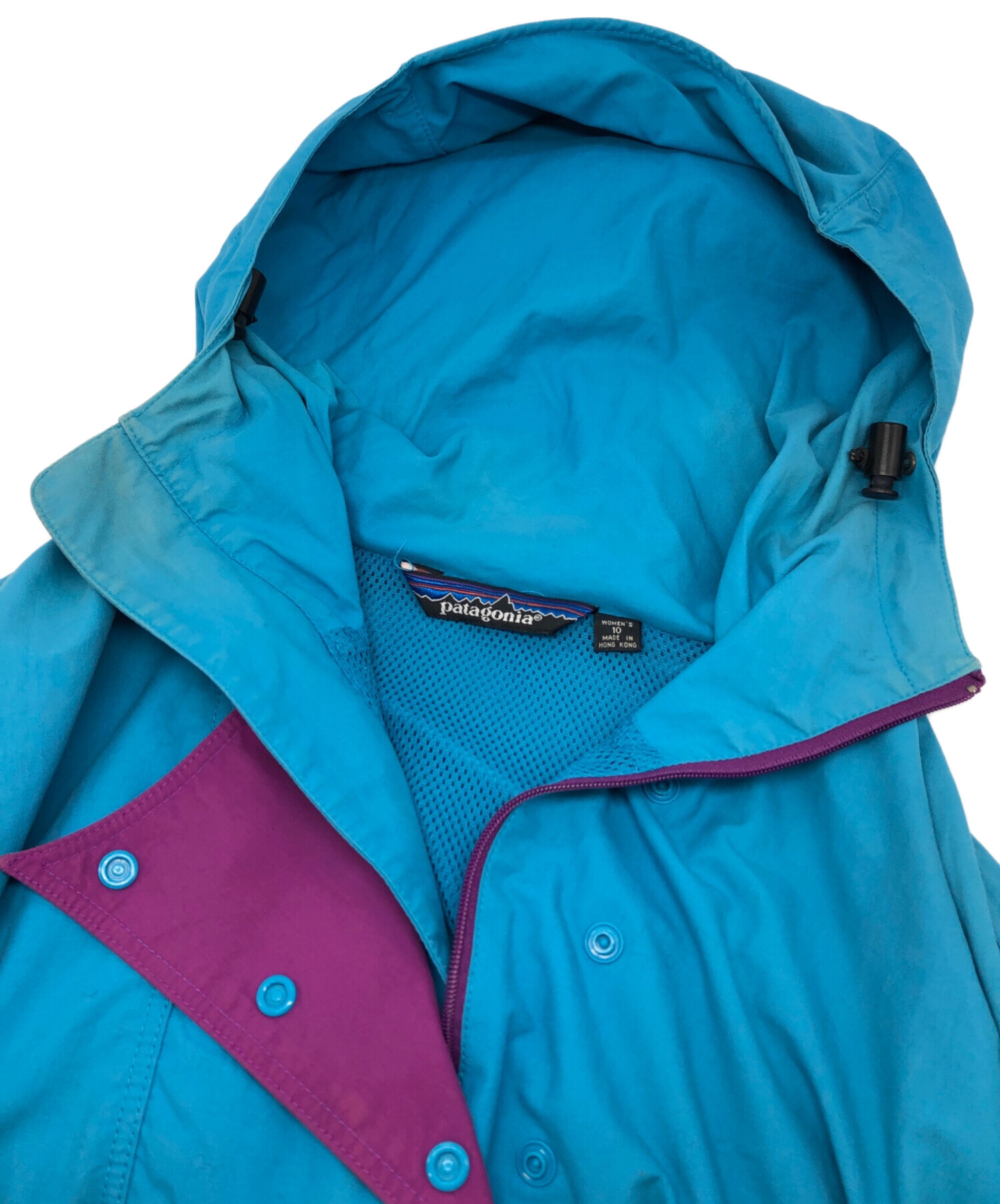 中古・古着通販】Patagonia (パタゴニア) アノラックパーカー ブルー