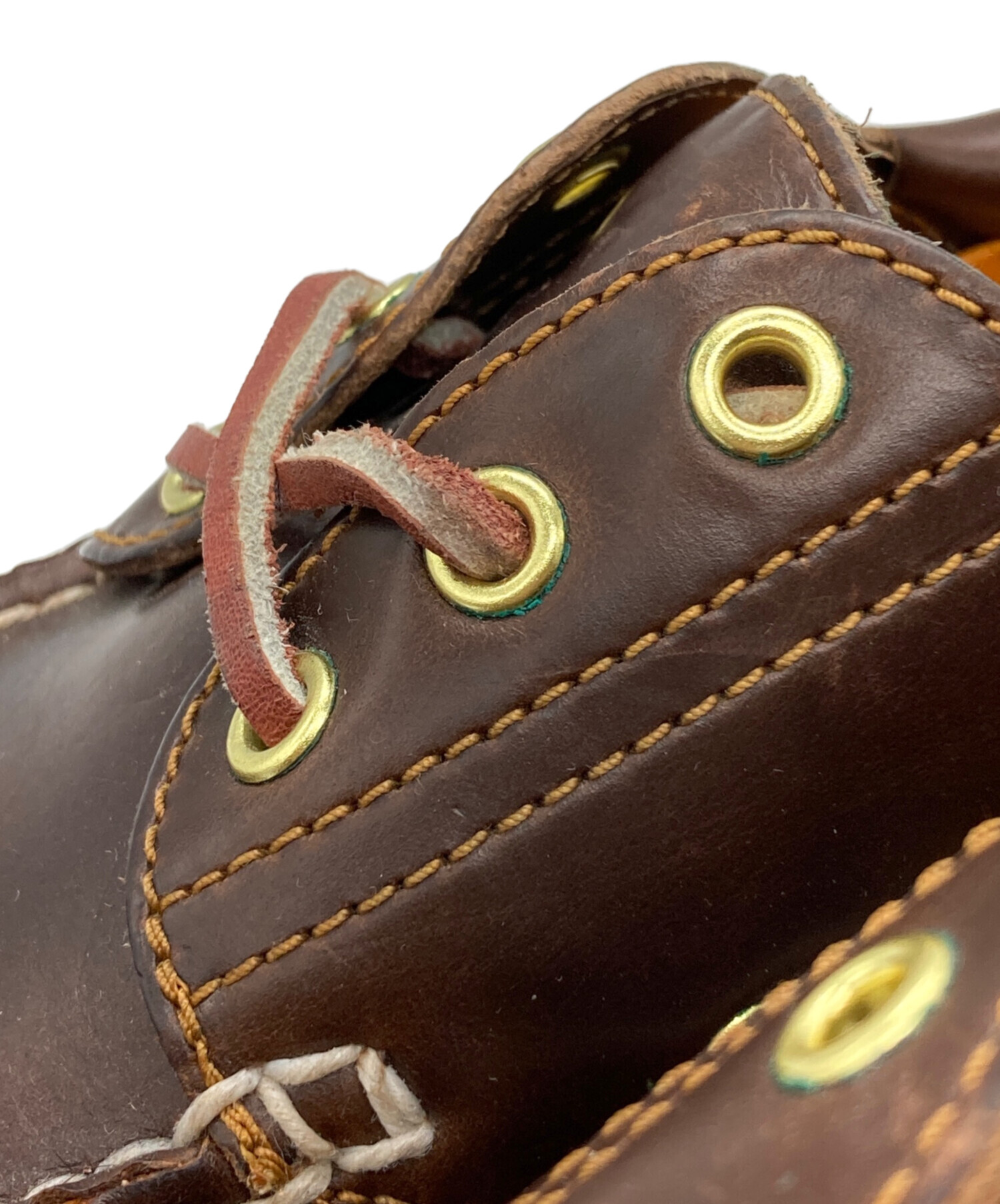 Timberland ティンバーランド 3eye ブラウン 27cm ユーズド Timberland ティンバーランド オーセンティック 7アイレット