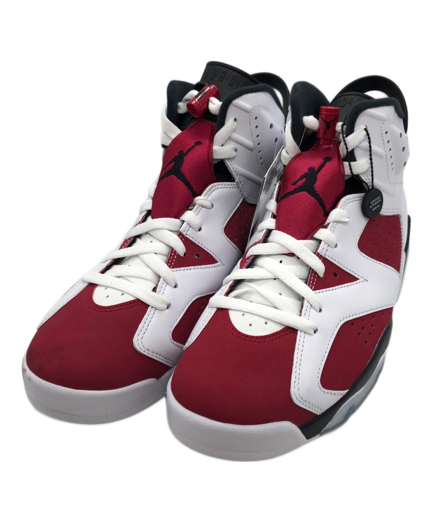 中古・古着通販】NIKE (ナイキ) AIR JORDAN 6 RETRO CARMINE レッド 