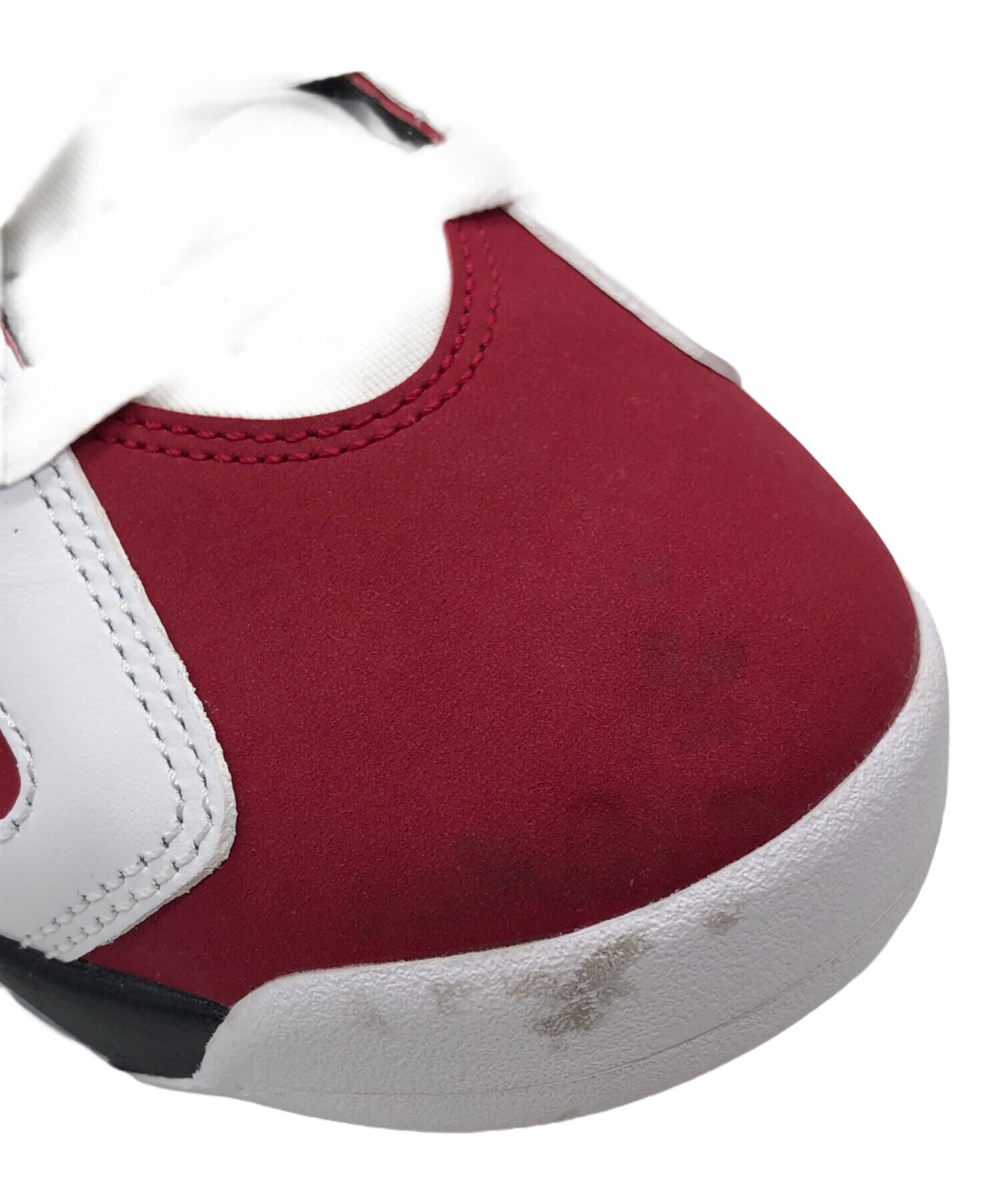 中古・古着通販】NIKE (ナイキ) AIR JORDAN 6 RETRO CARMINE レッド 