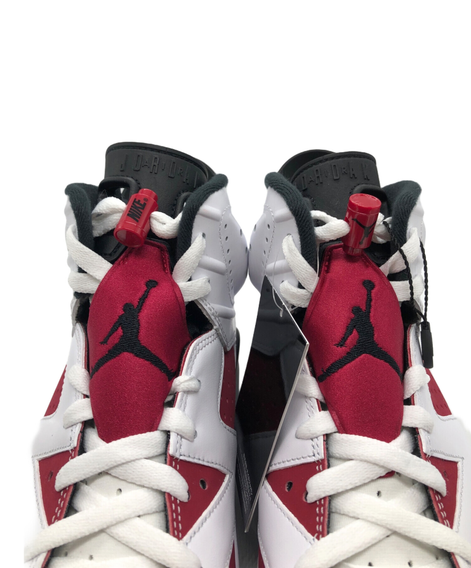 中古・古着通販】NIKE (ナイキ) AIR JORDAN 6 RETRO CARMINE レッド 