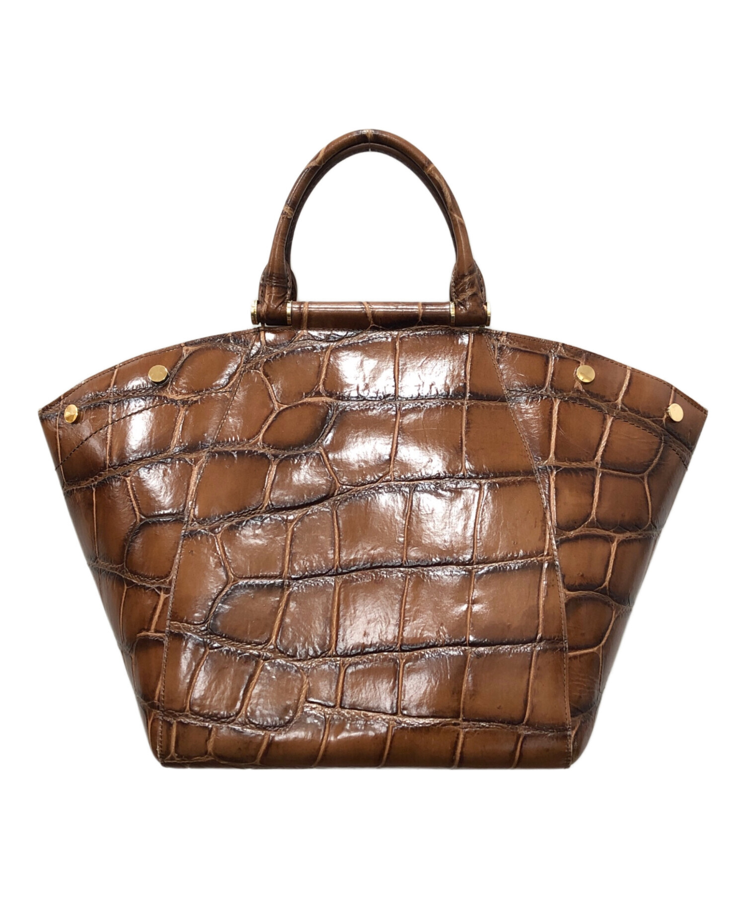 中古・古着通販】MaxMara (マックスマーラ) 型押し2WAYショルダー 