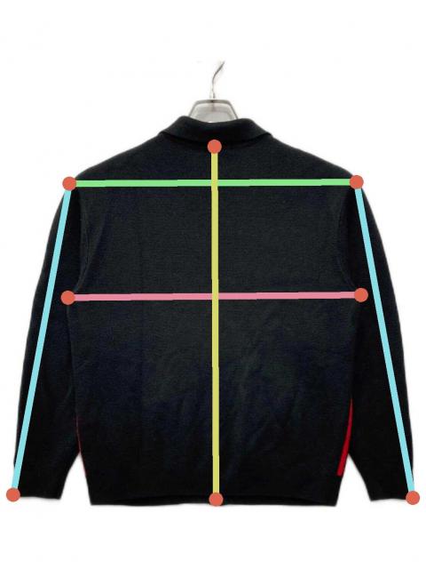 中古・古着通販】SUPREME (シュプリーム) GRADIENT STRIPE ZIP UP