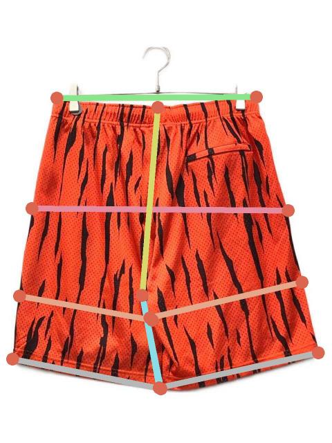 中古・古着通販】SUPREME (シュプリーム) SMALL BOX MESH SHORT TIGER