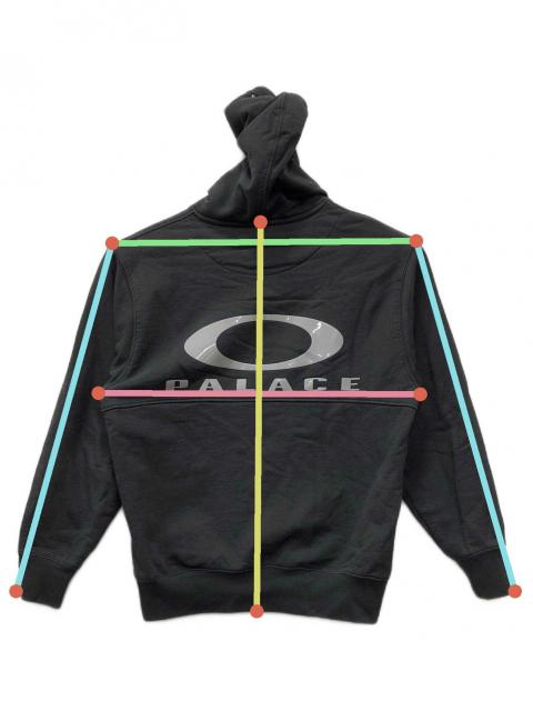palace×Oakley コラボフーディ パーカー クリーム サンド Sサイズ