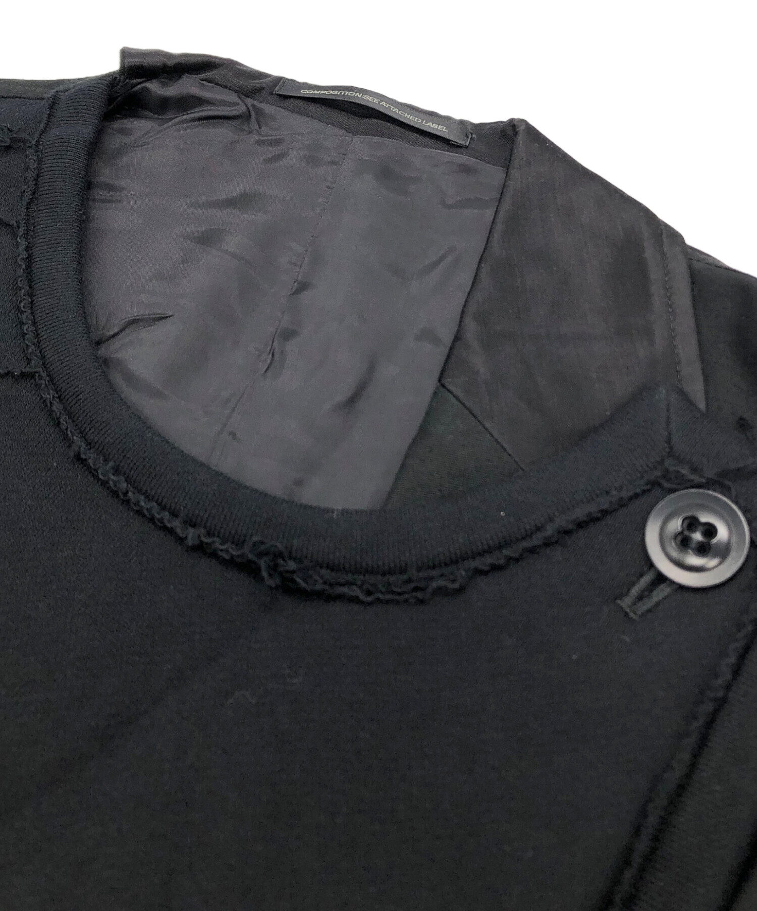 中古・古着通販】Y's (ワイズ) PATCHWORK RIGHT FRONT JERSEY JACK