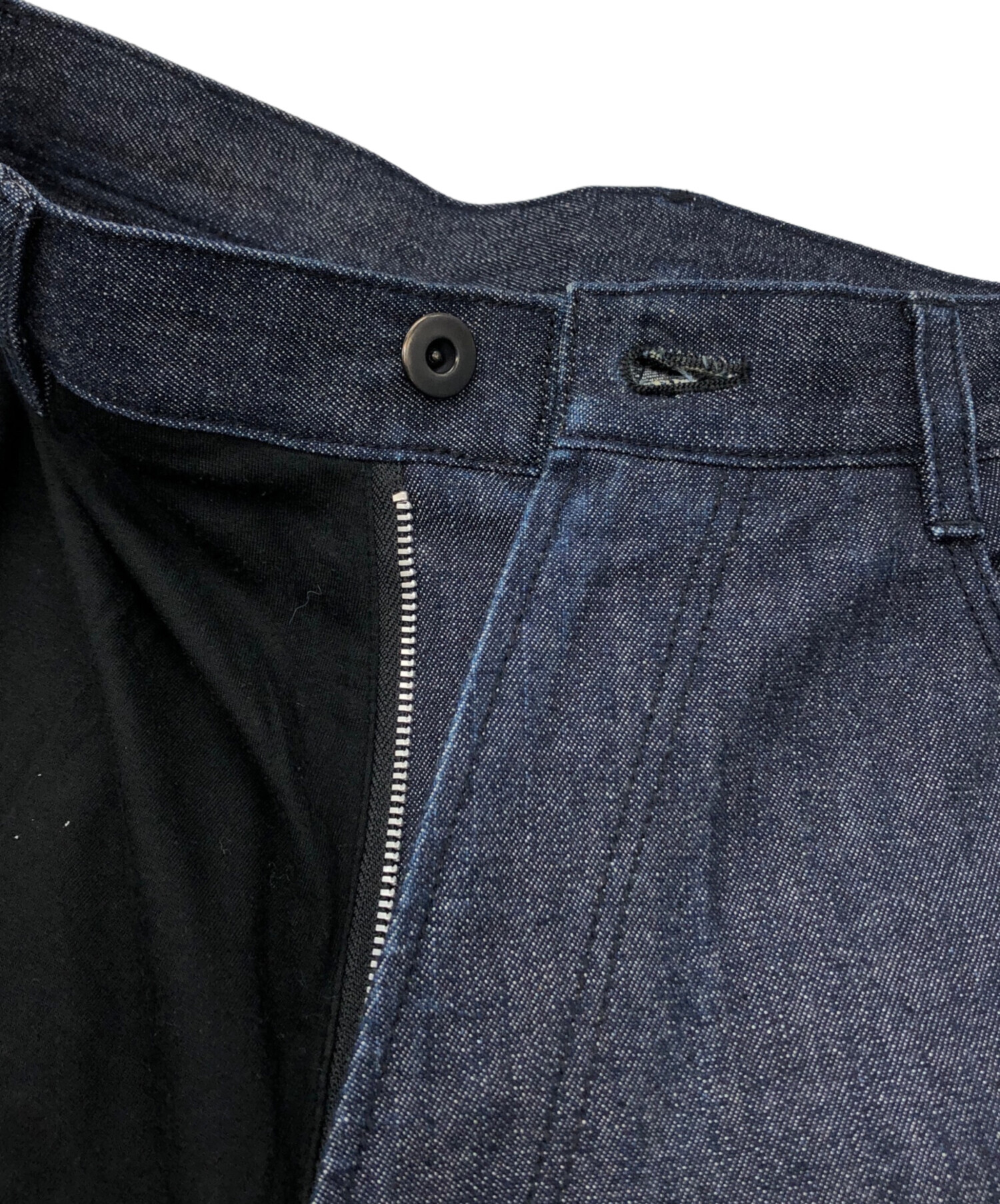 中古・古着通販】YOHJI YAMAMOTO (ヨウジヤマモト) デニム切替ワイド