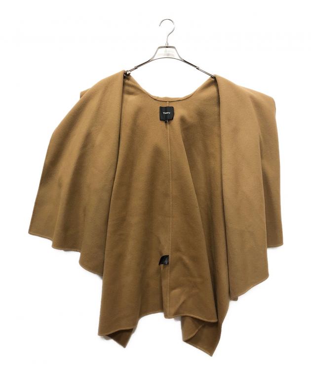 中古・古着通販】theory (セオリー) ポンチョ ブラウン サイズ:S
