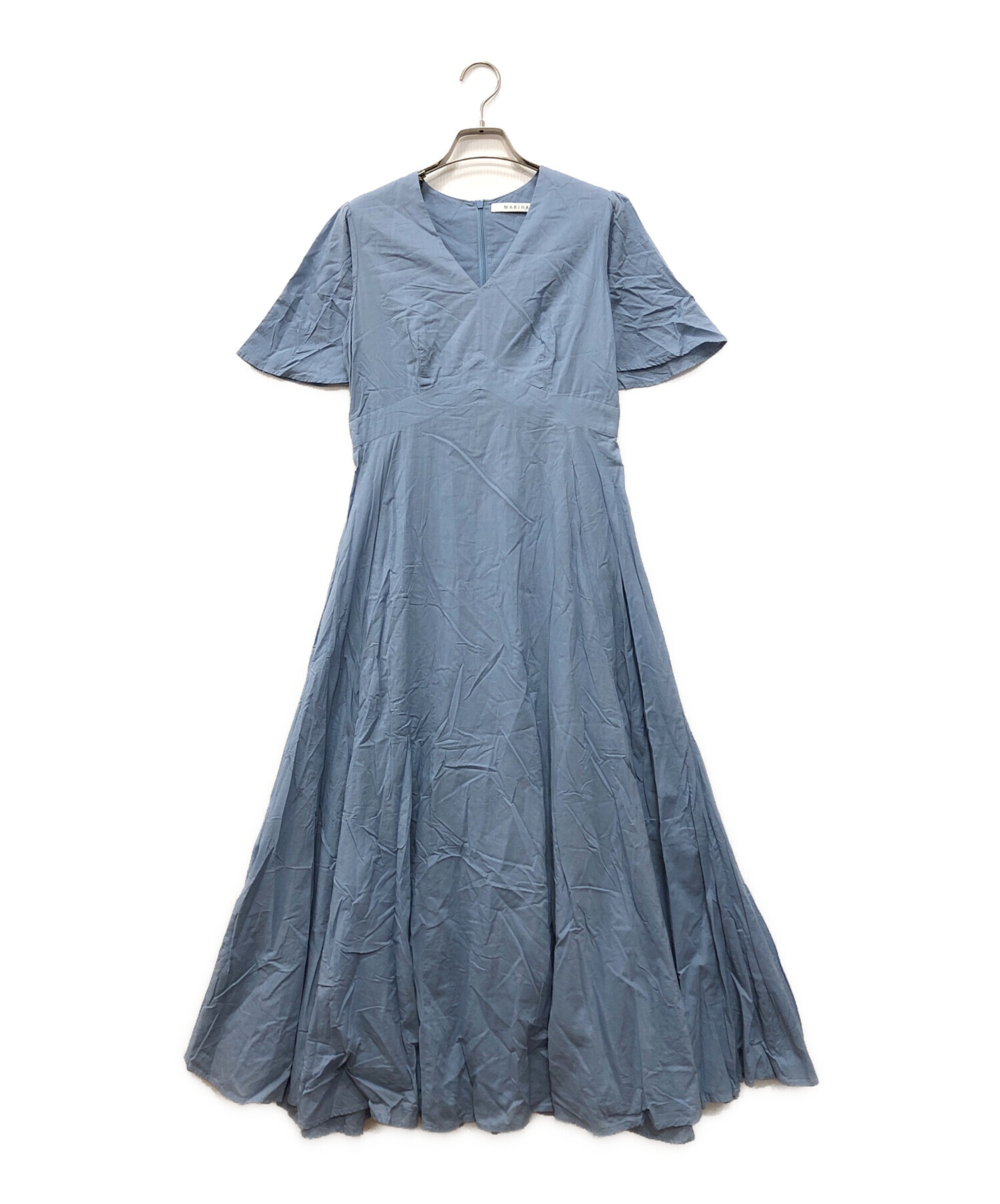 中古・古着通販】MARIHA (マリハ) せせらぎのドレス ブルー サイズ:36S 