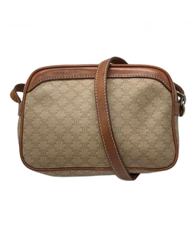 中古・古着通販】CELINE (セリーヌ) マカダム柄ショルダーバッグ