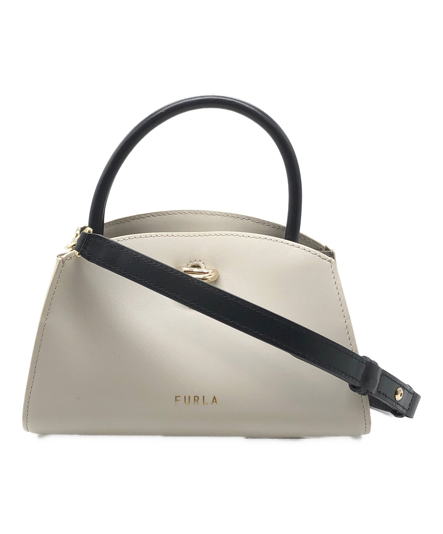 中古・古着通販】FURLA (フルラ) 2WAYバッグ ベージュ サイズ:下記参照