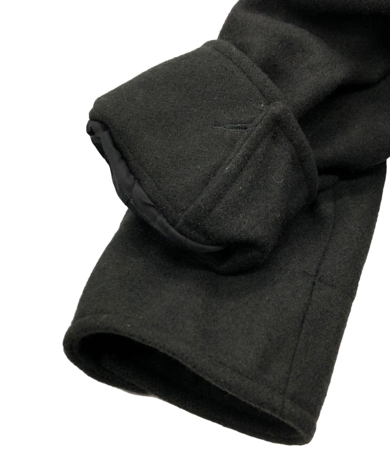 中古・古着通販】MHL (エムエイチエル) BASIC WOOL MELTON COAT カーキ 