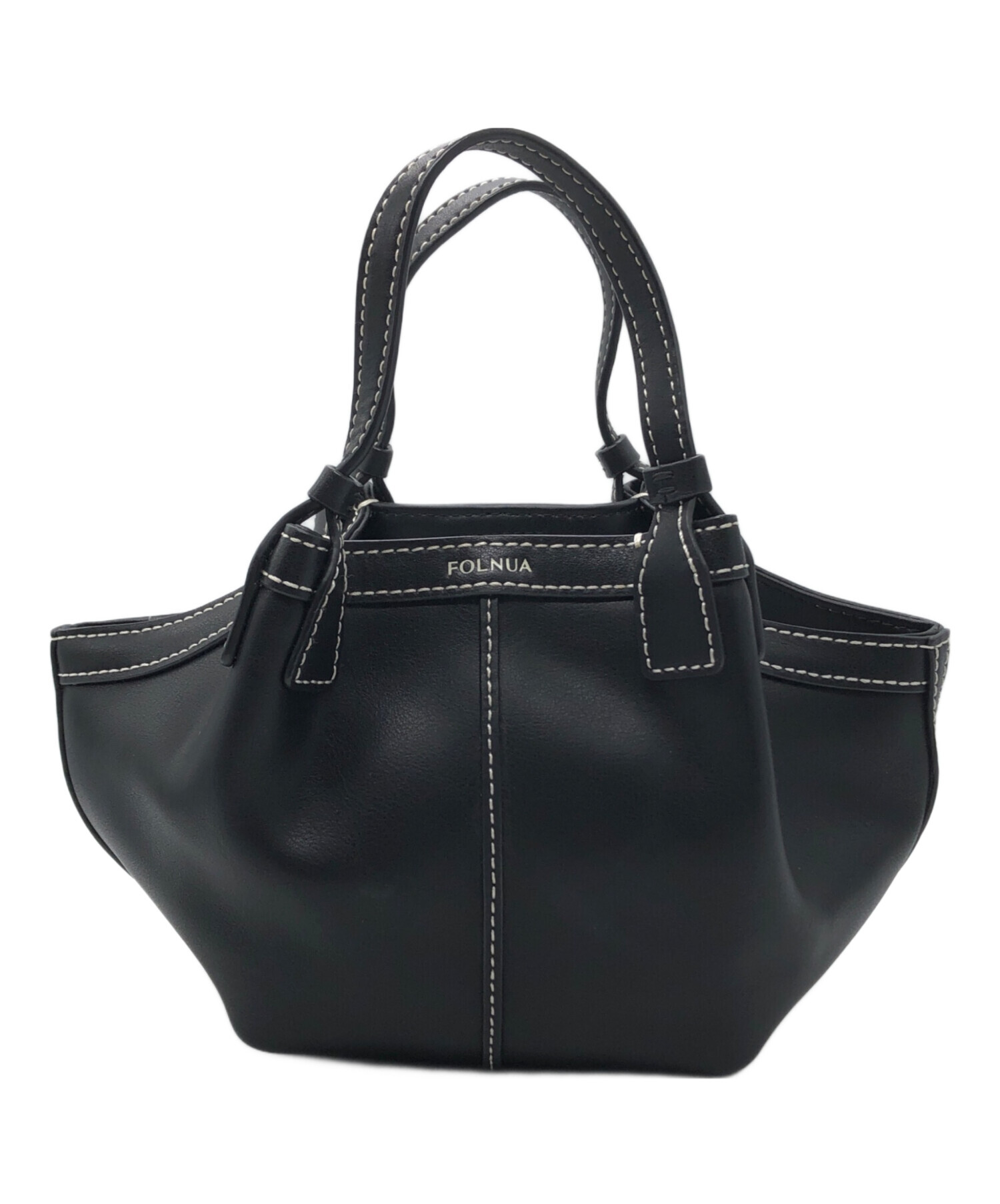 中古・古着通販】folnua (フォルニュア) petit shell bag ブラック