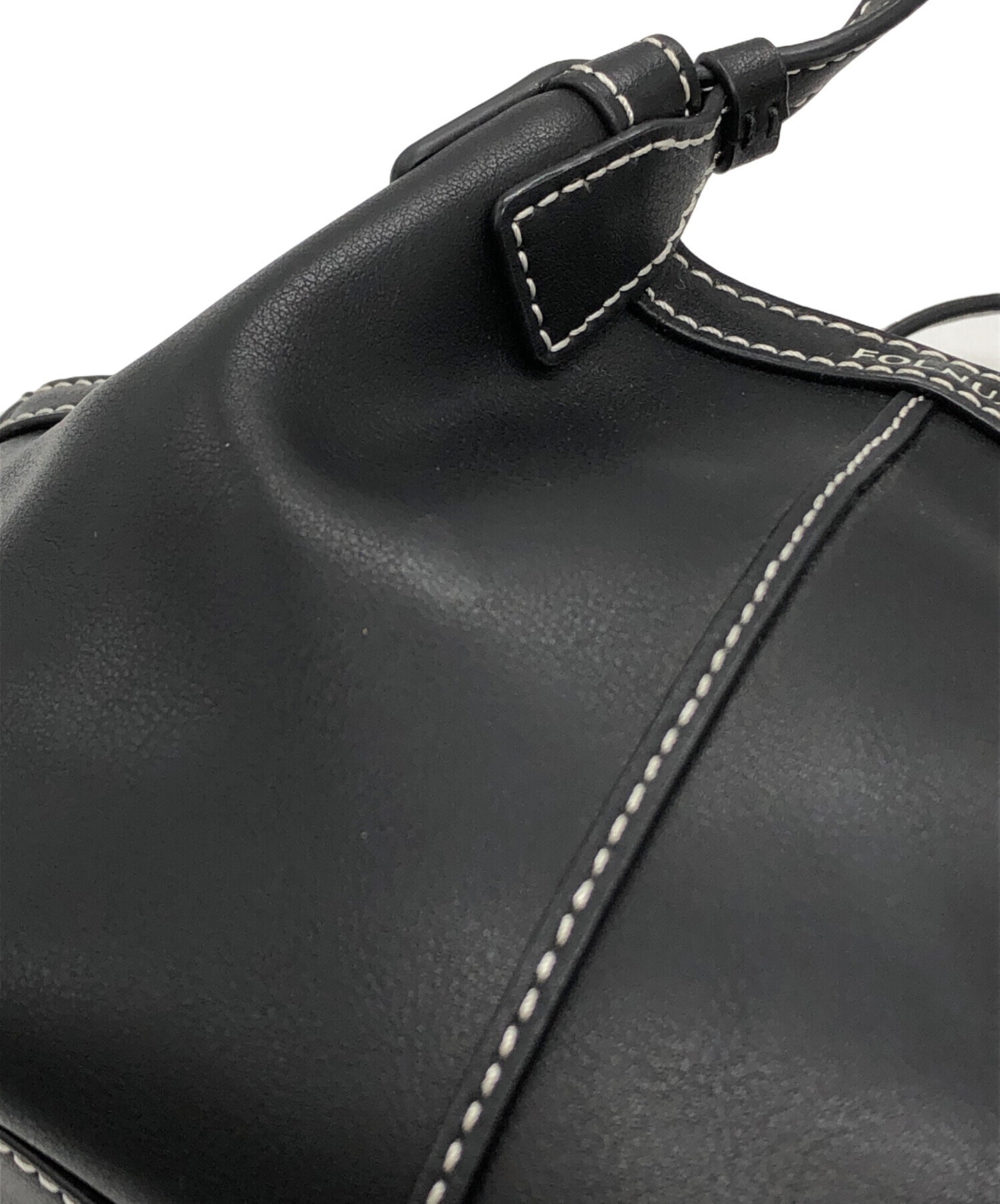 中古・古着通販】folnua (フォルニュア) petit shell bag ブラック 