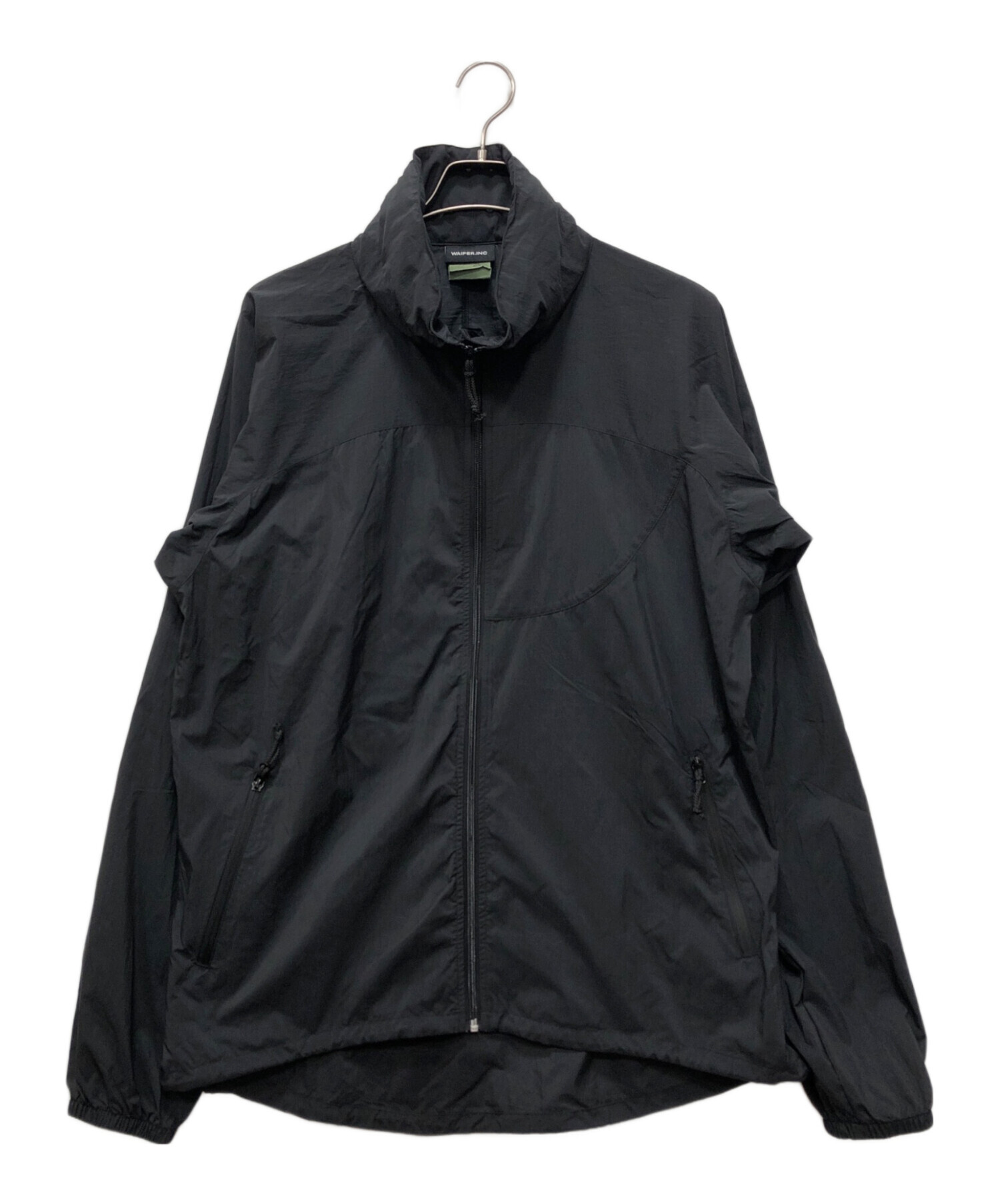 【完売】WAIPER LEVEL4 WIND SHIRT JACKET XL 黒 中古・古着通販】waiper (ワイパー) LEVEL4 ウィンドシャツ ジャケット