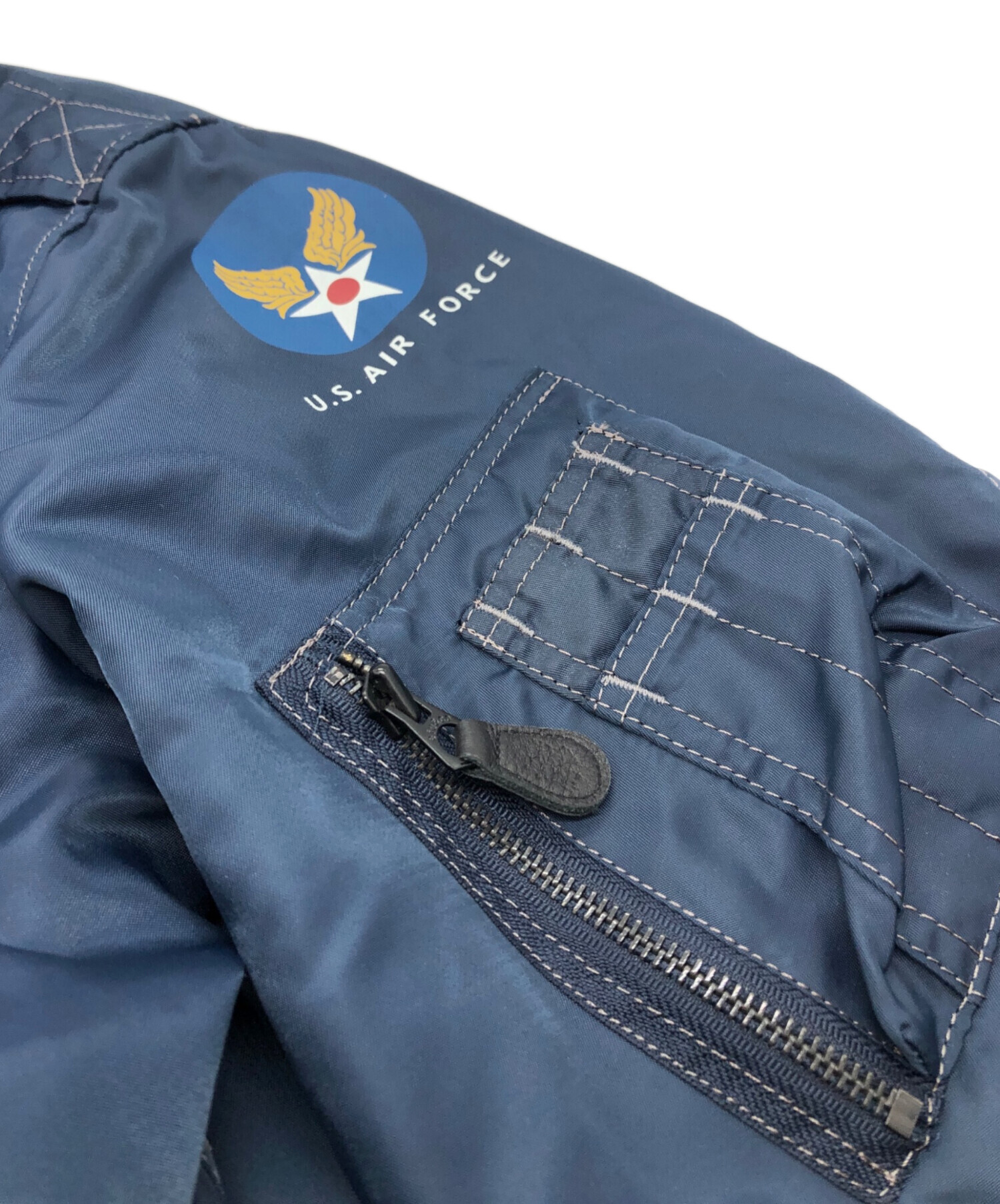 中古・古着通販】TEDMAN (テッドマン) L-2フライトジャケット ネイビー