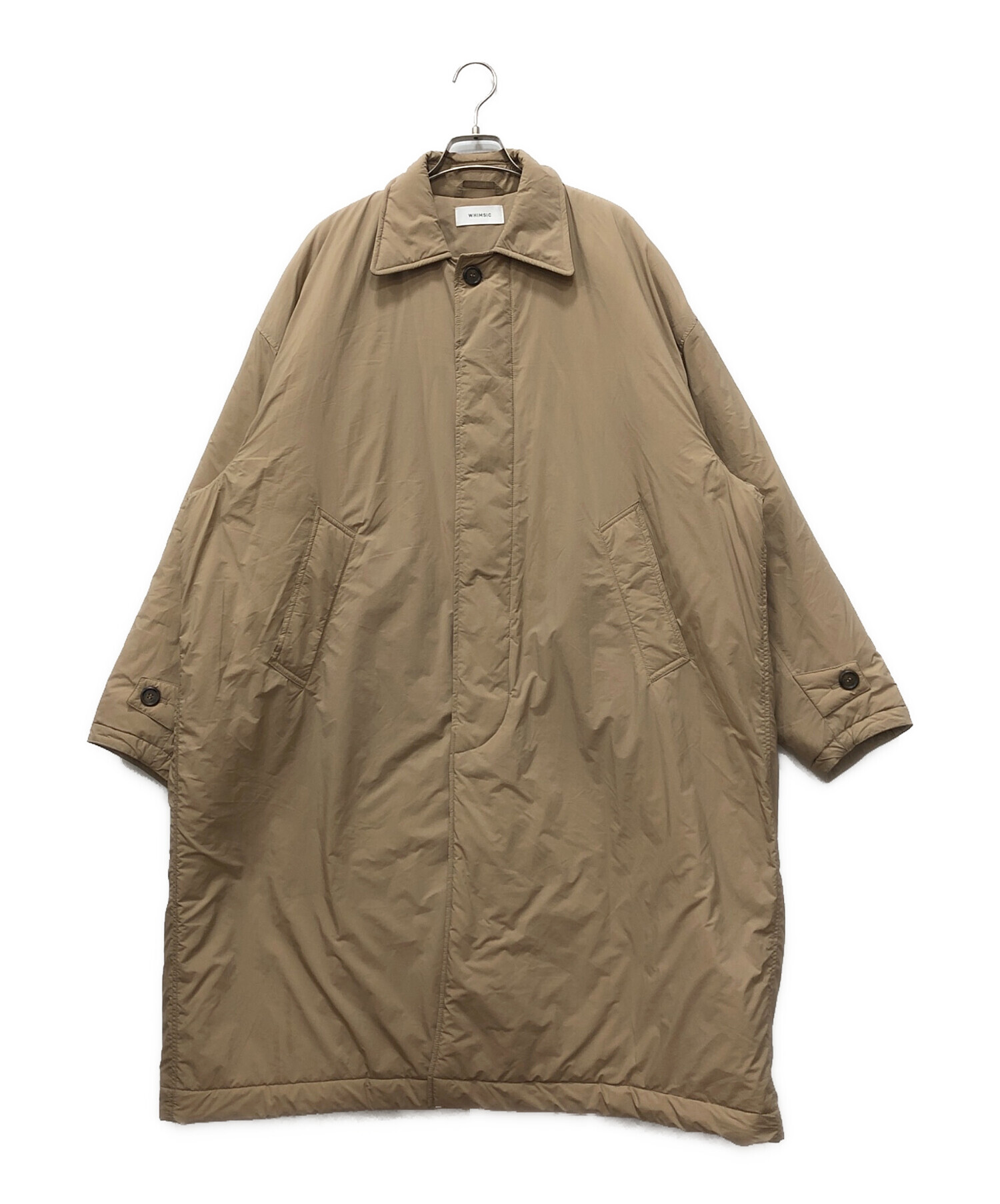 Kastane WHIMSIC ステンカラーパディングコート 中古・古着通販】WHIMSIC (ウィムジック) ステンカラーパディング