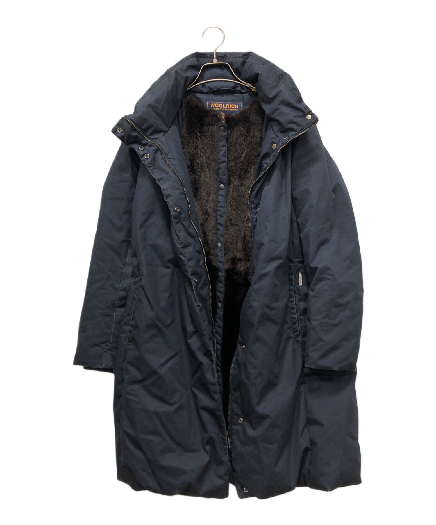 中古・古着通販】WOOLRICH (ウールリッチ) ダウンコート ネイビー