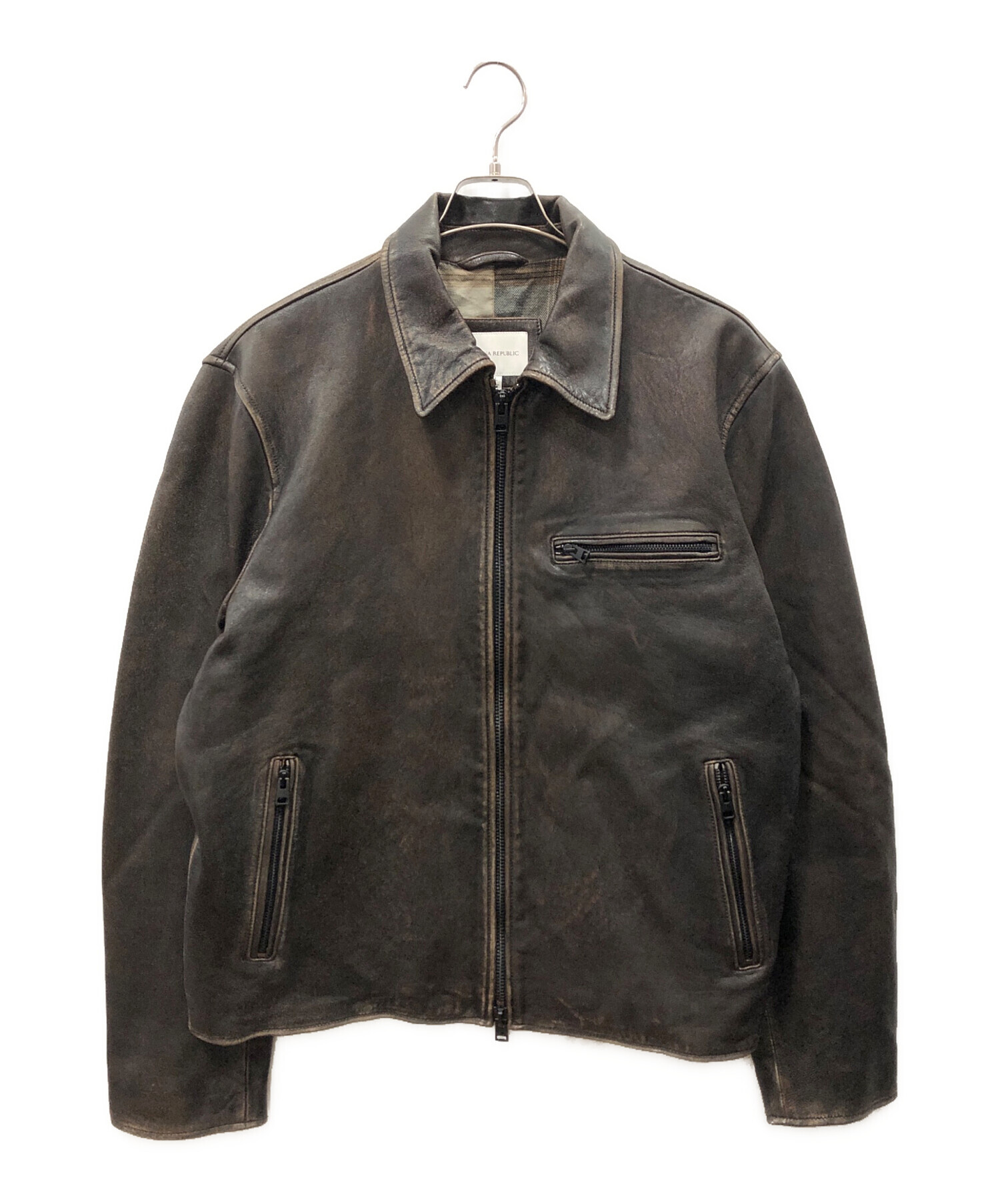 中古・古着通販】BANANA REPUBLIC (バナナリパブリック) レザー