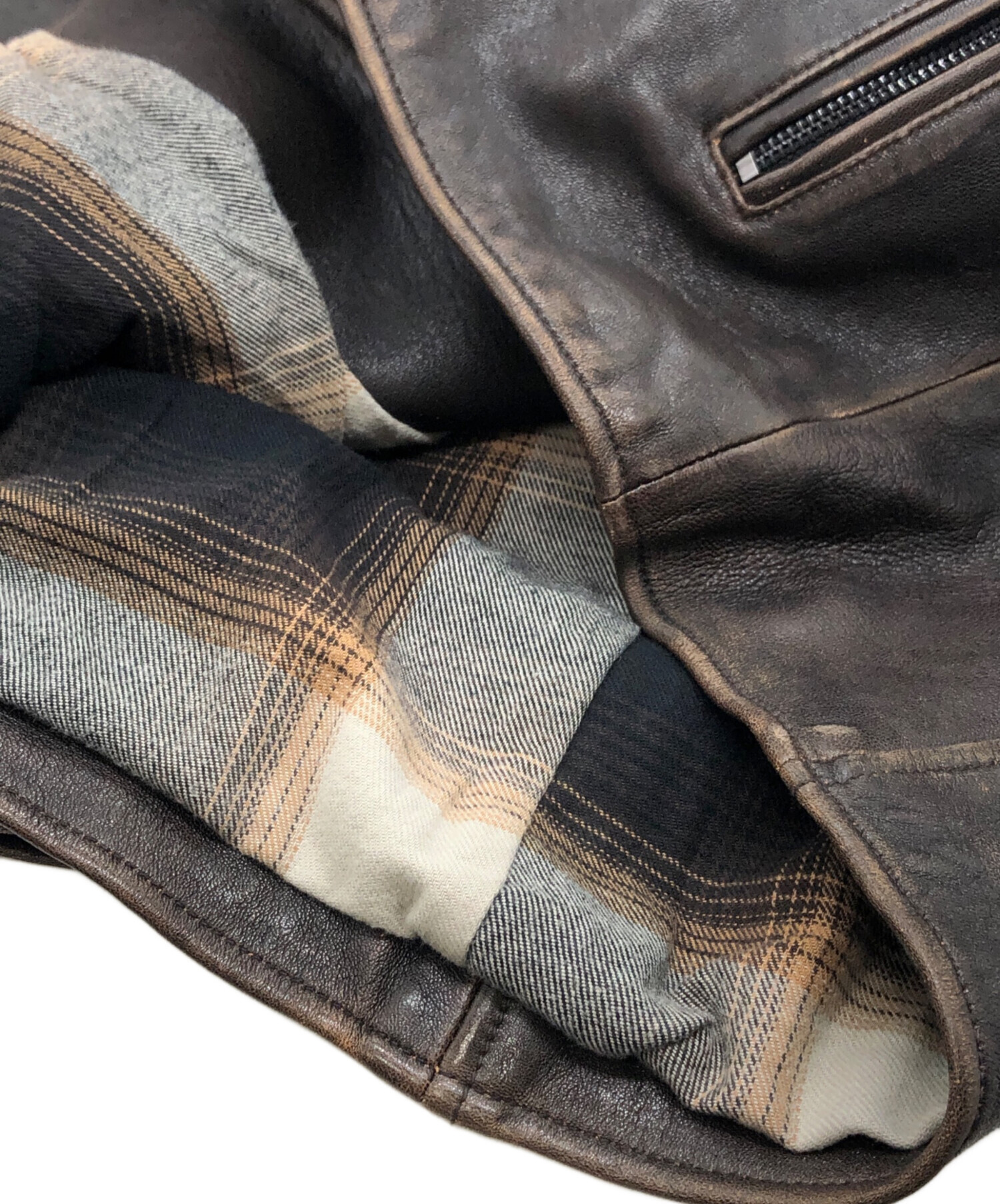 中古・古着通販】BANANA REPUBLIC (バナナリパブリック) レザー