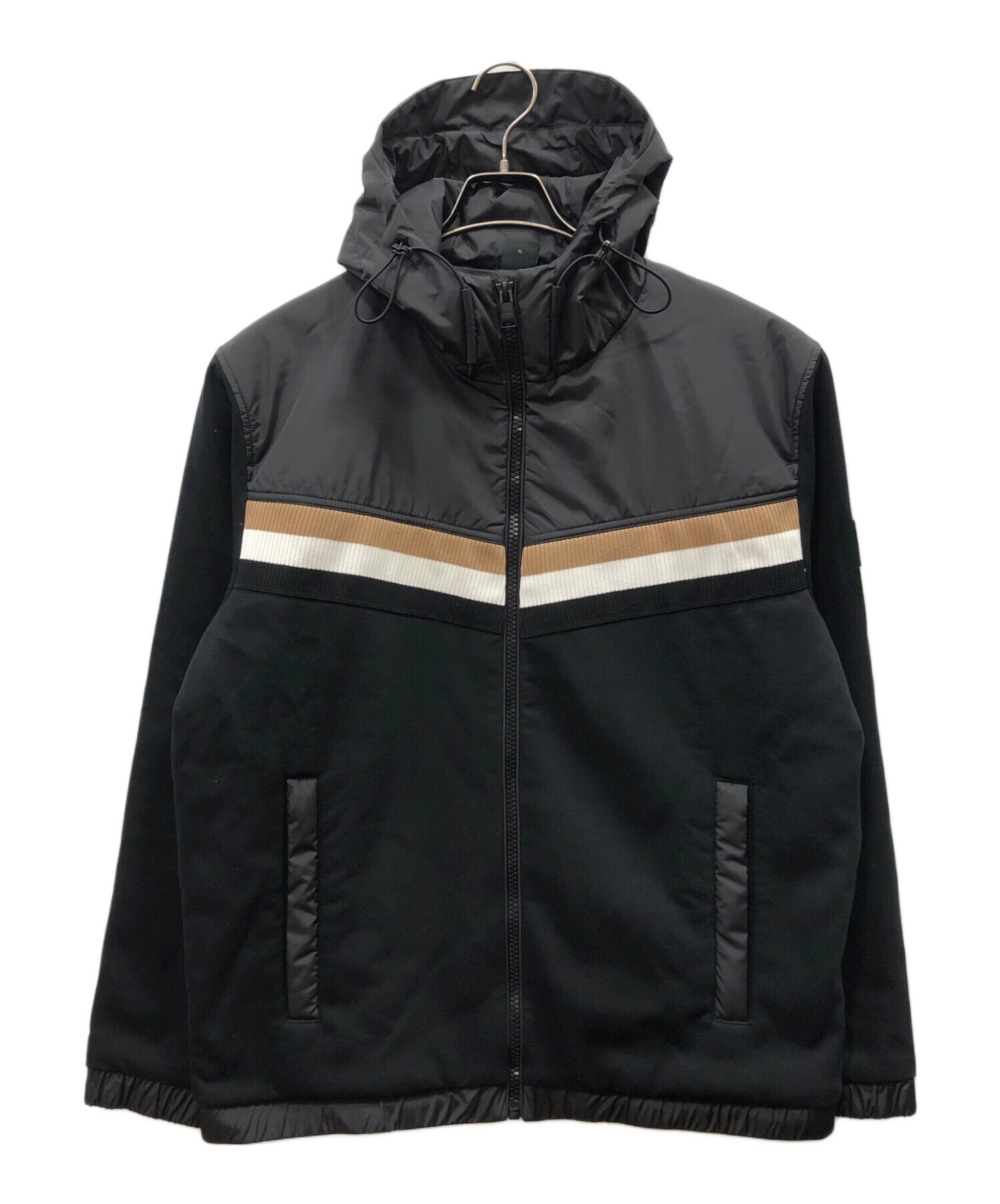 中古・古着通販】HUGO BOSS (ヒューゴ ボス) 中綿ジャケット ブラック 