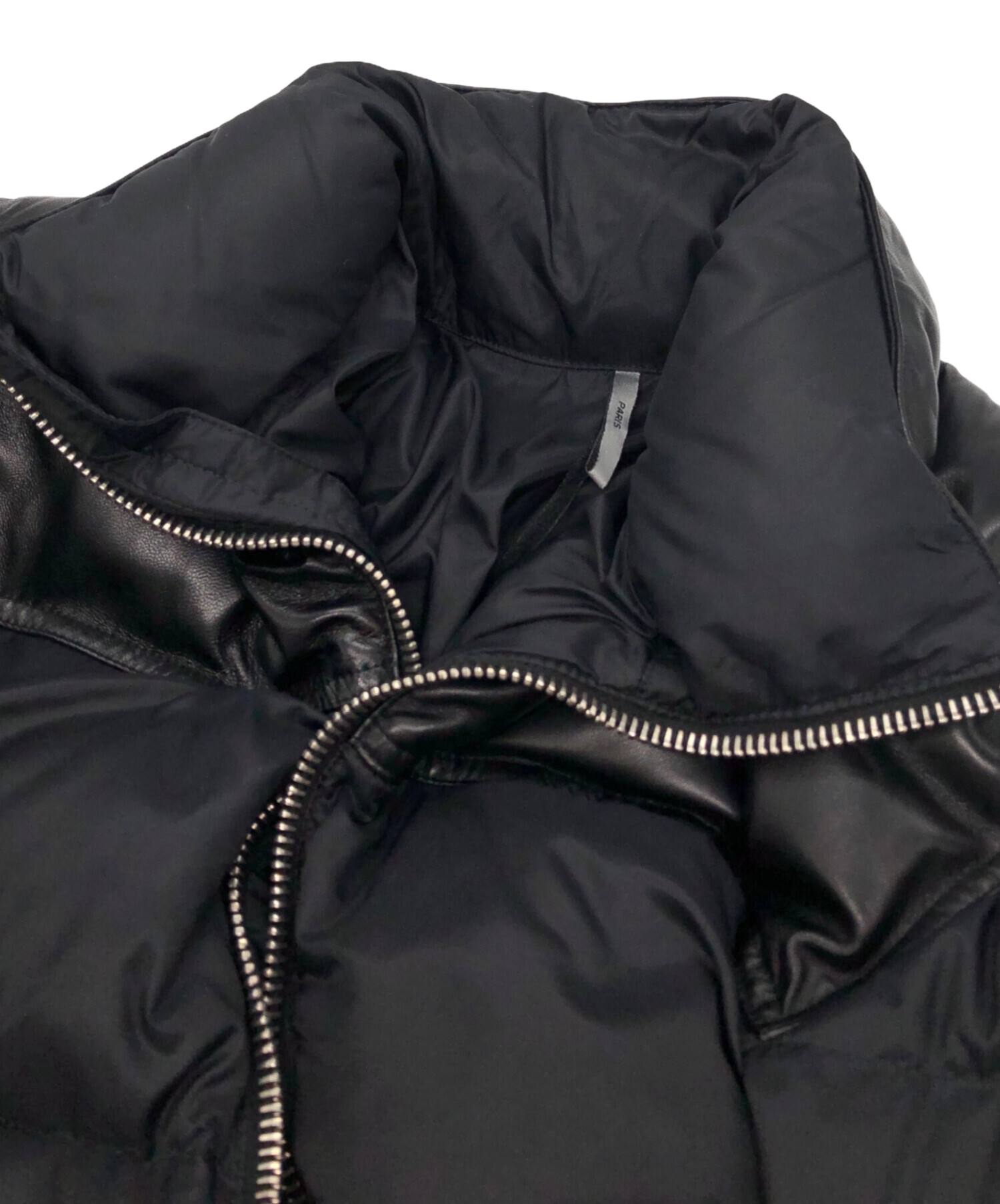 中古・古着通販】Dior Homme (ディオール オム) ラムレザー切替ダウン