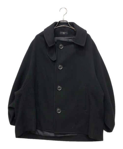 90S ワイズ シャツジャケット レディース 黒 モード 古着 90S ワイズ