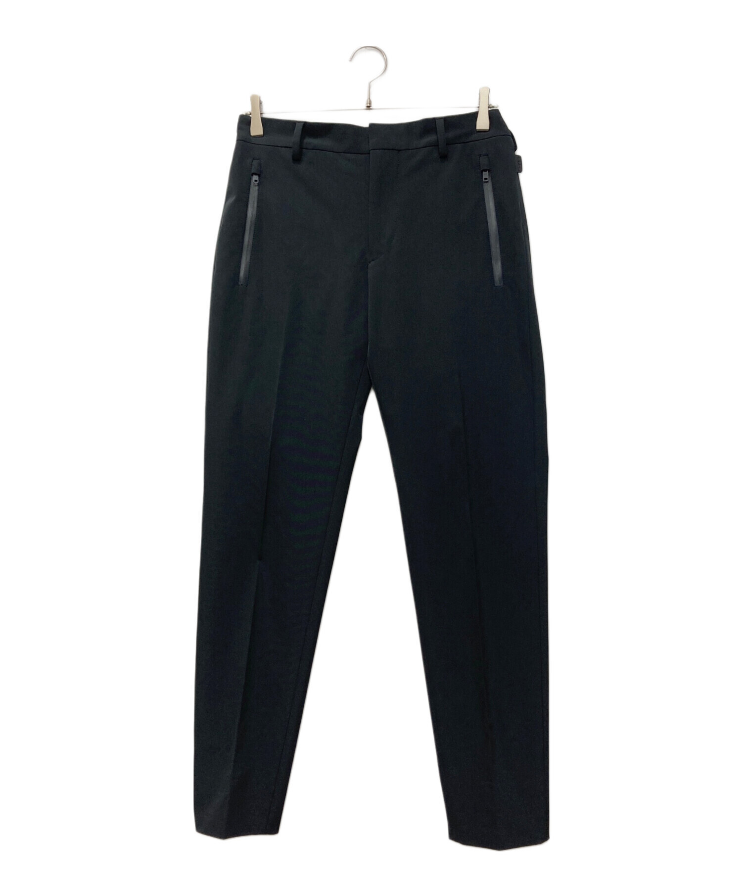 中古・古着通販】PRADA (プラダ) ポリエステルスラックスロングパンツ 
