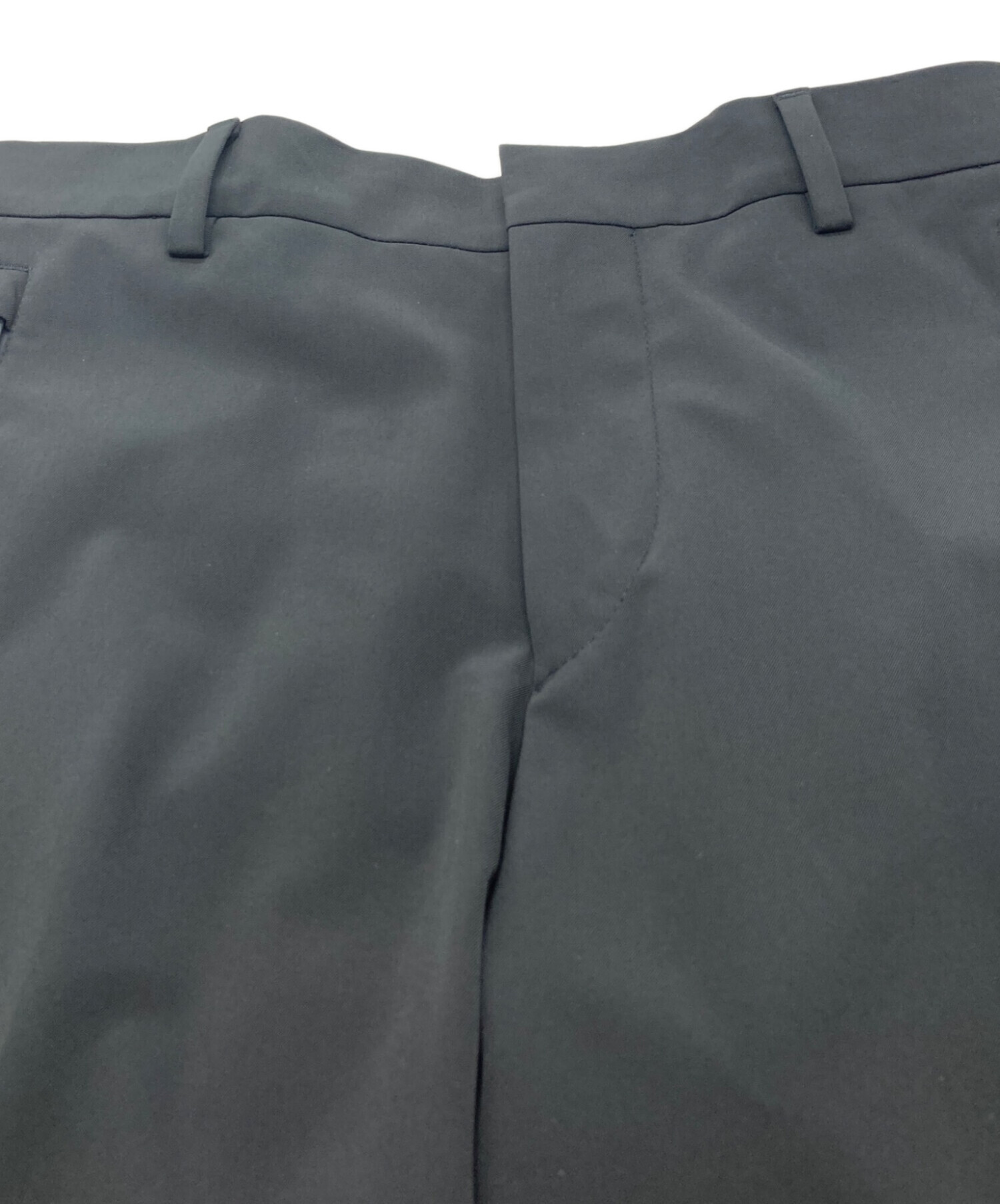 中古・古着通販】PRADA (プラダ) ポリエステルスラックスロングパンツ