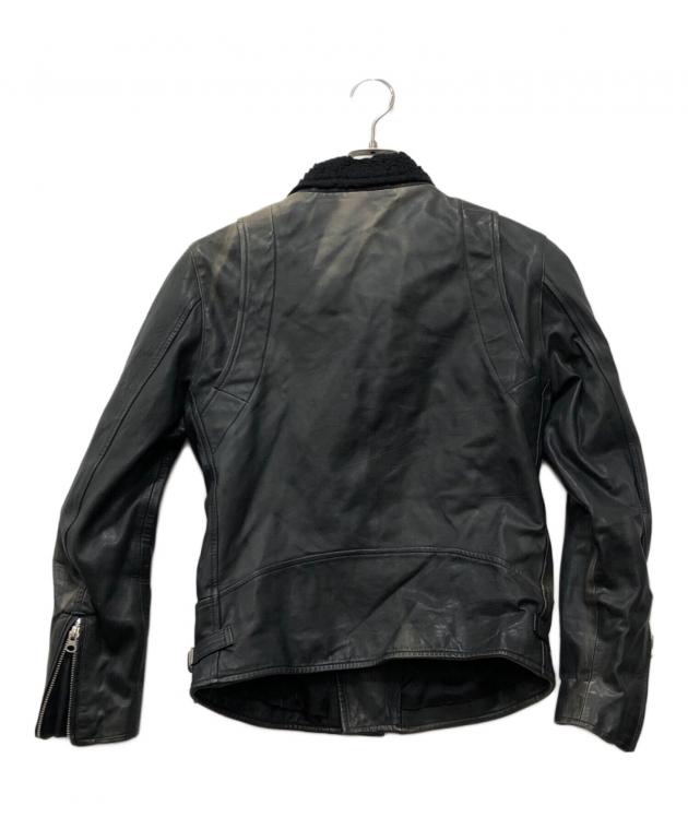 ルードギャラリーBlack Rebel レザージャケット M 黒 RUDE GALLERY BLACK REBEL(ルードギャラリーブラックレーベル