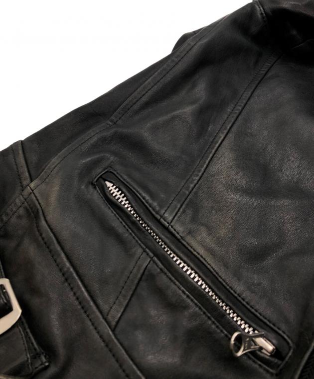 ルードギャラリーBlack Rebel レザージャケット M 黒 YANKS 